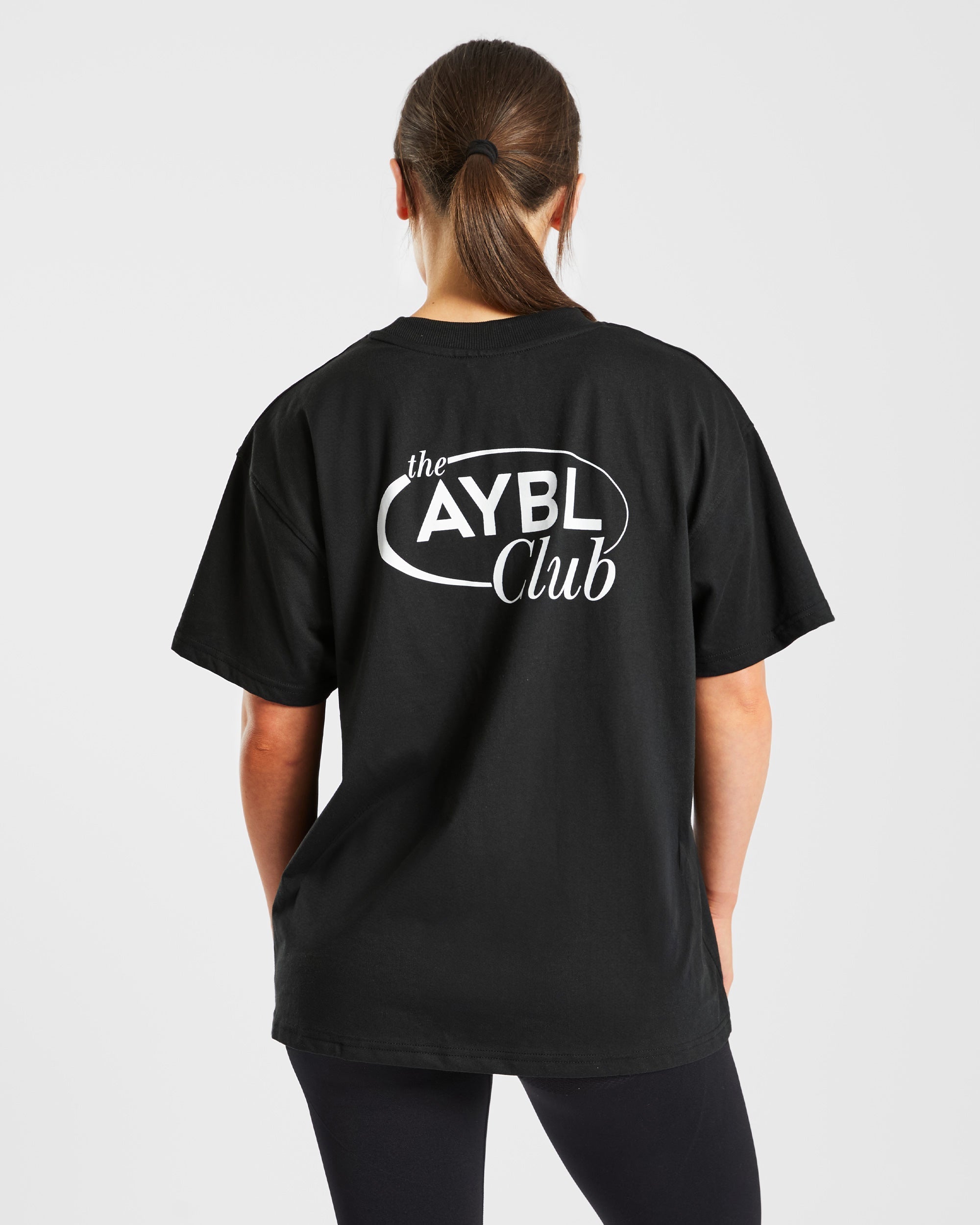 AYBL Club Oversized T Shirt - Noir