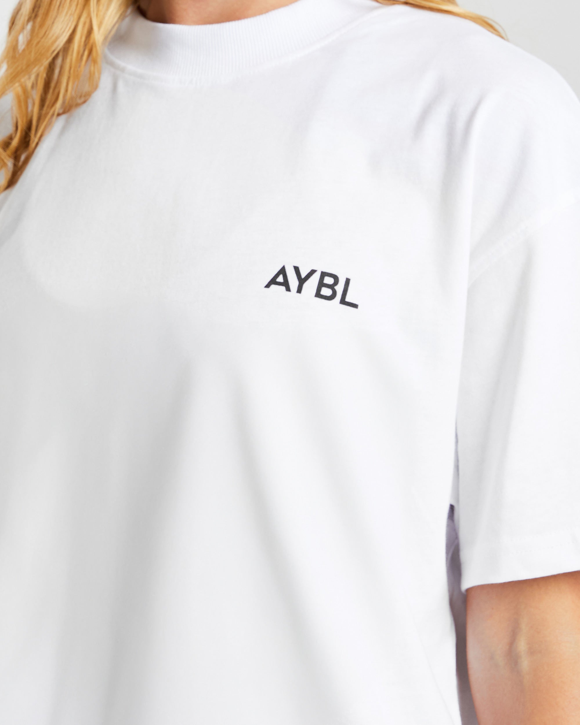 AYBL Club Oversized T Shirt - Blanc