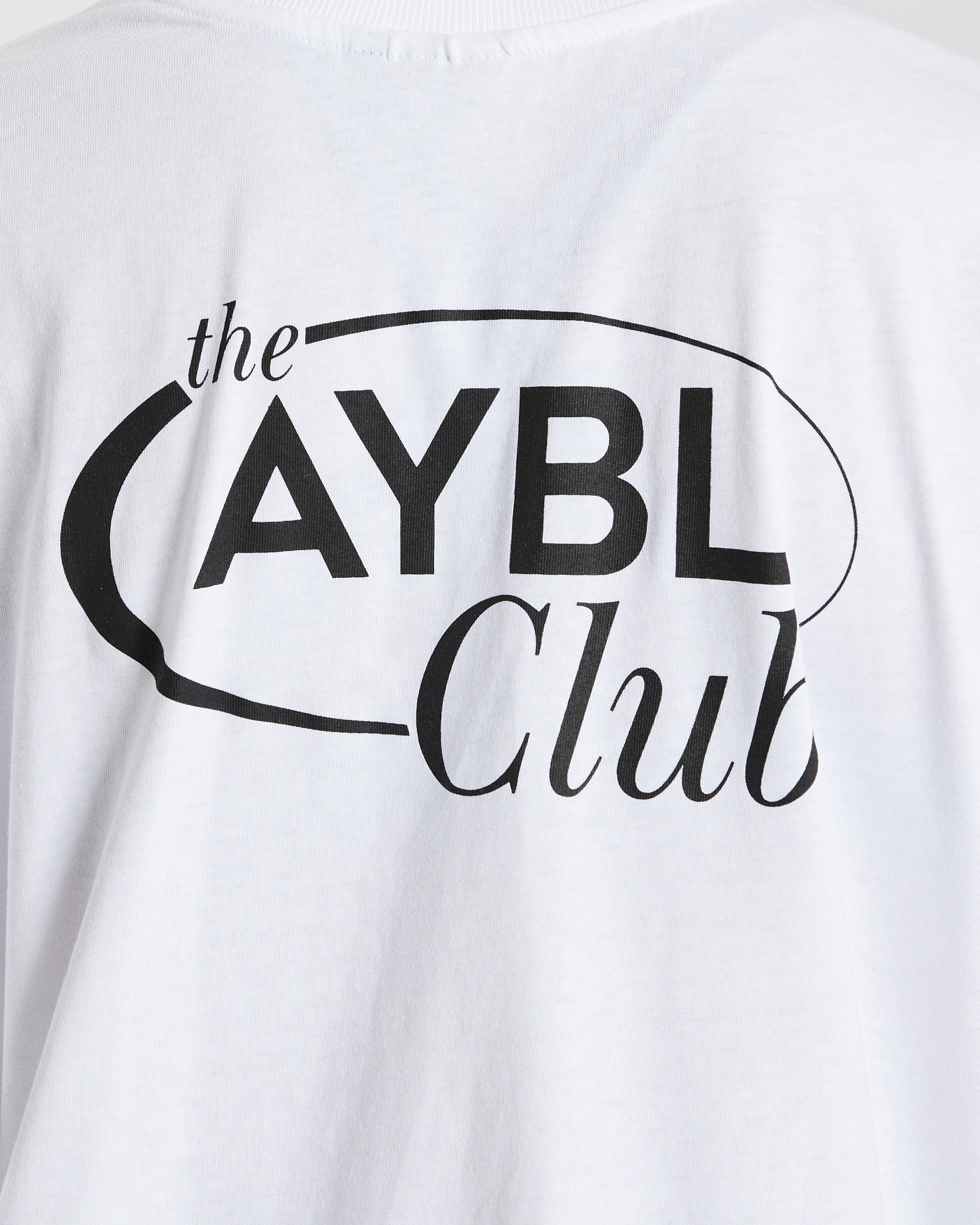 AYBL Club Oversized T Shirt - Blanc