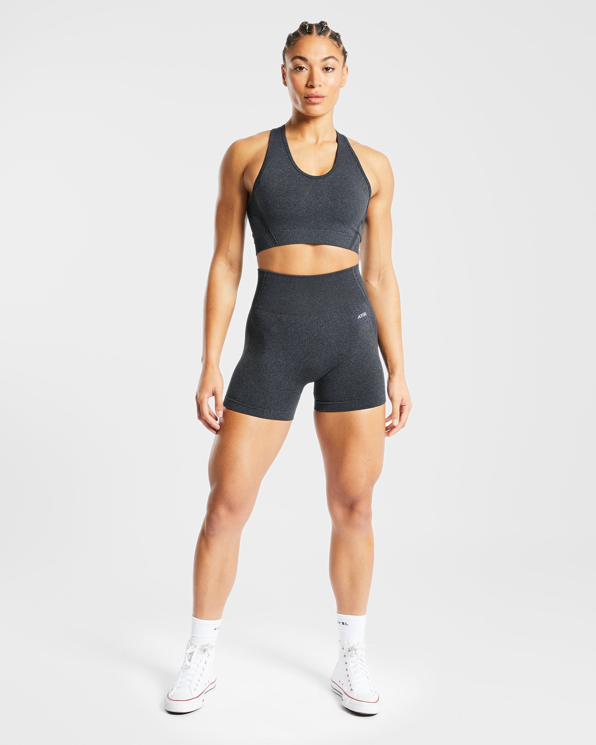 Balance V2 Seamless Shorts - Speckle Noir