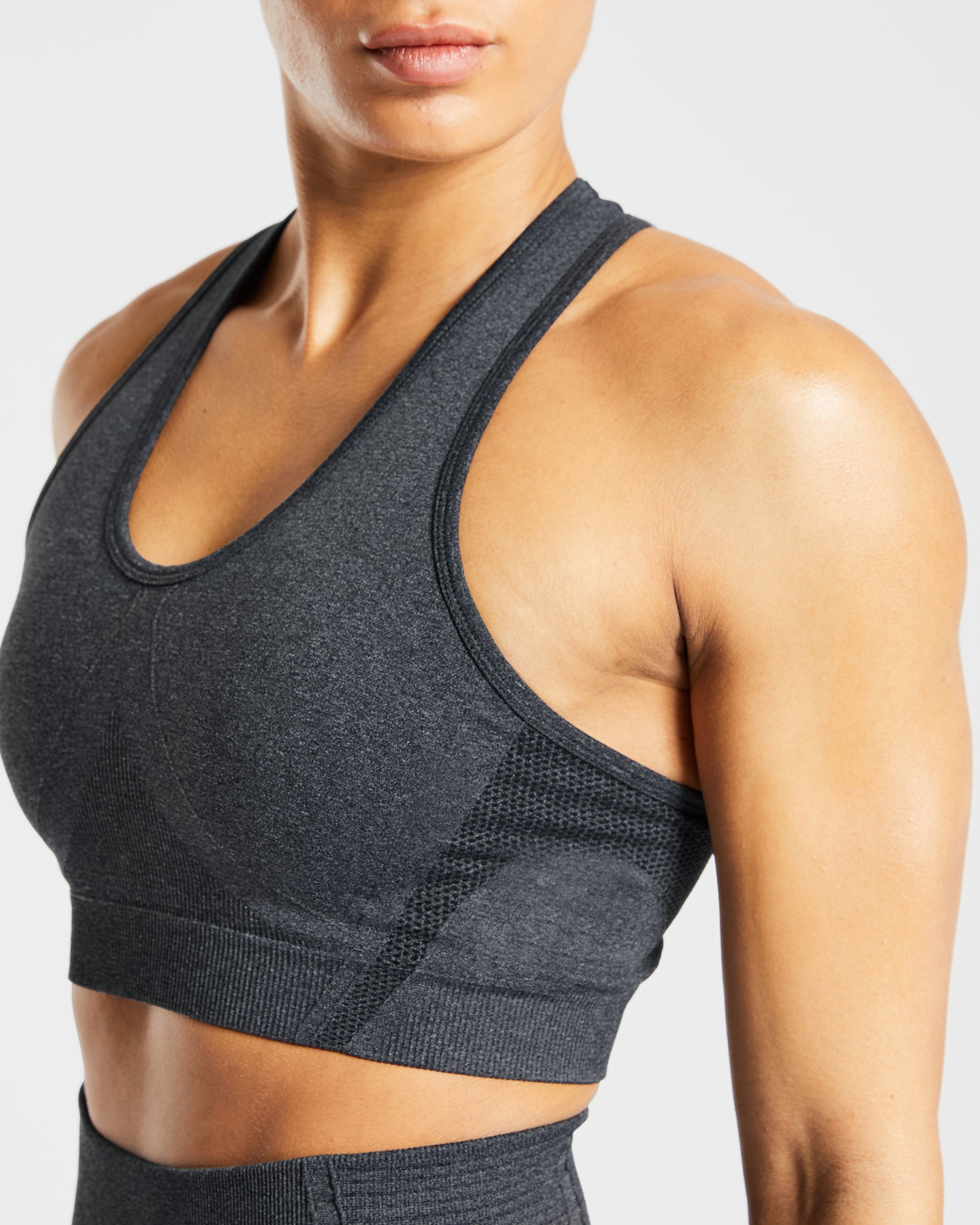 Balance V2 Seamless Sports Bra - Speckle Noir