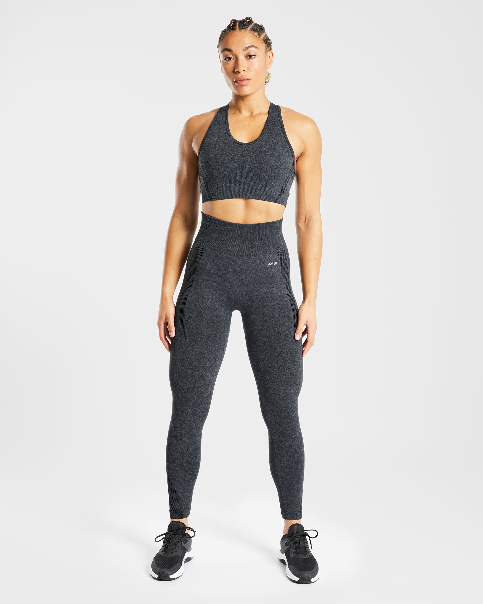 Balance V2 Seamless Leggings - Speckle Noir