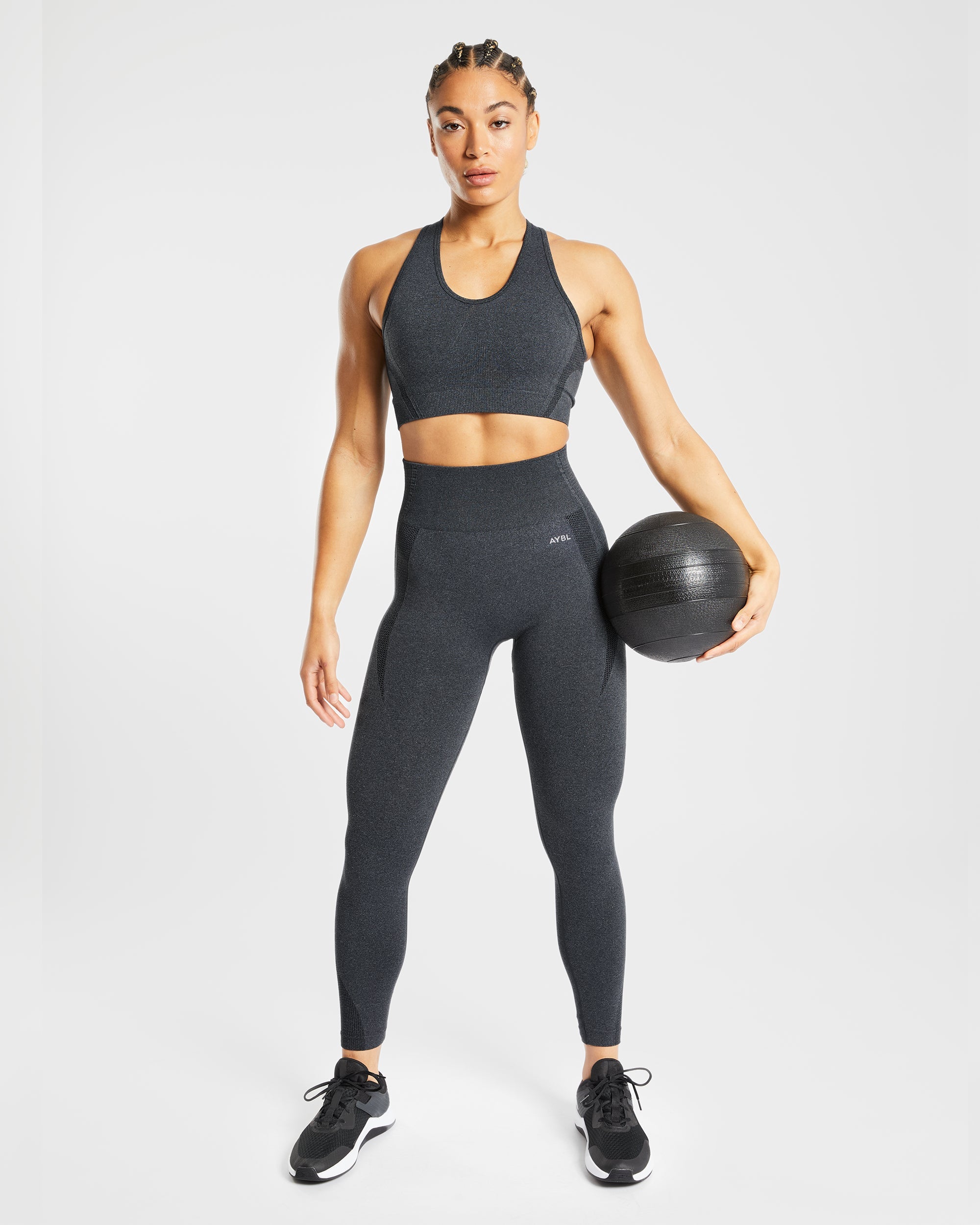 Balance V2 Seamless Leggings - Speckle Noir