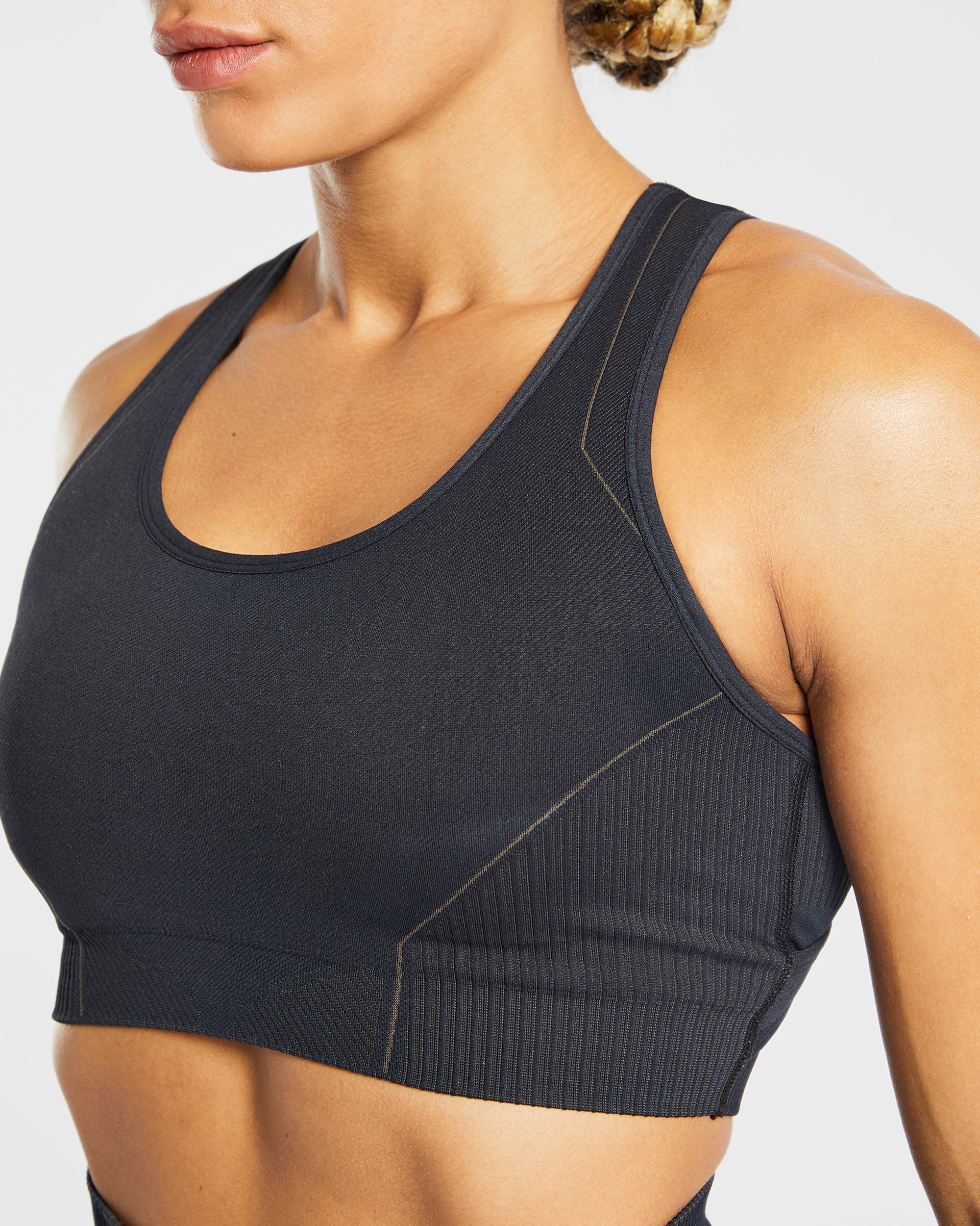 Reflex Seamless Sports Bra - Noir