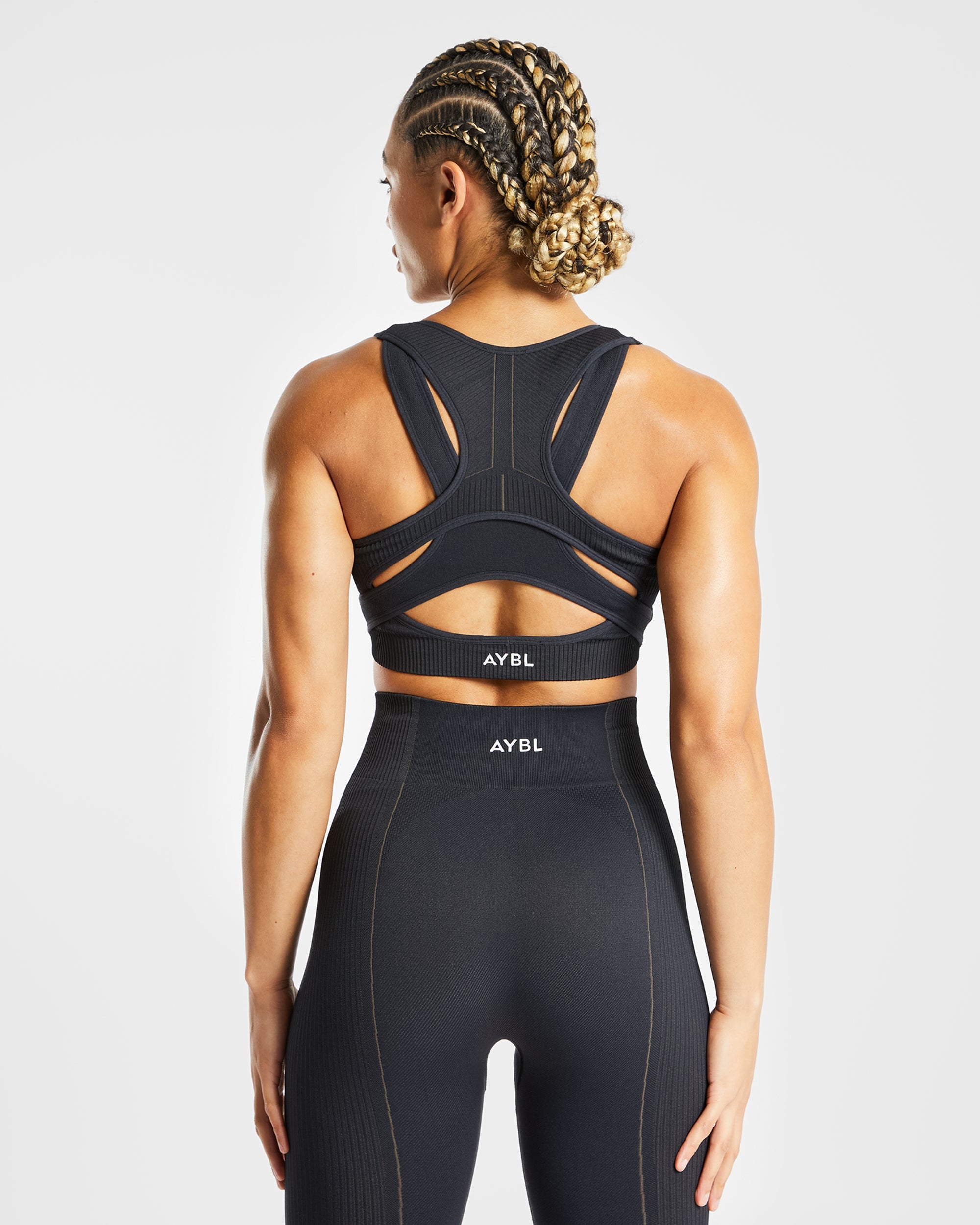 Reflex Seamless Sports Bra - Noir