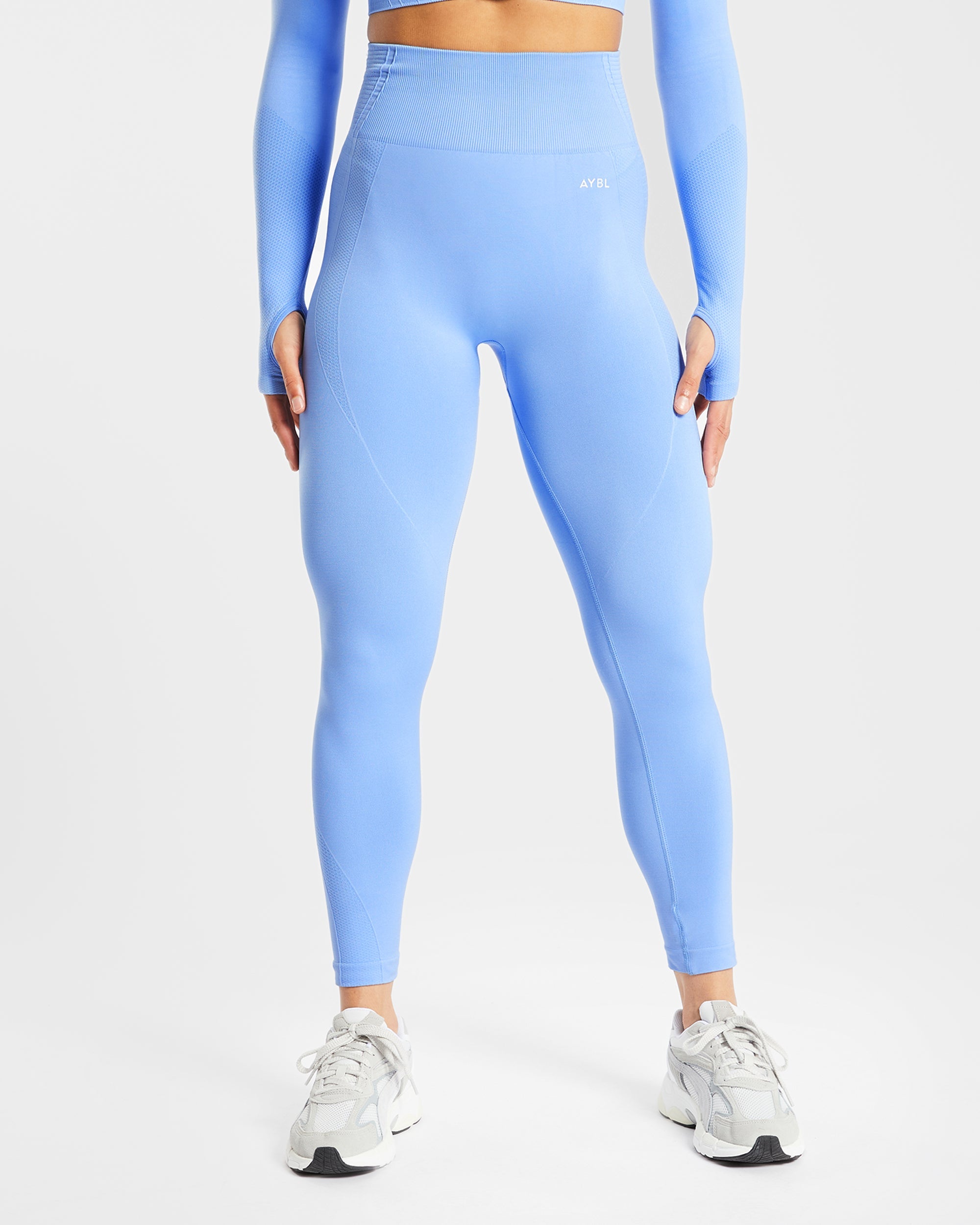 Balance V2 Seamless Leggings - Chambray Bleu