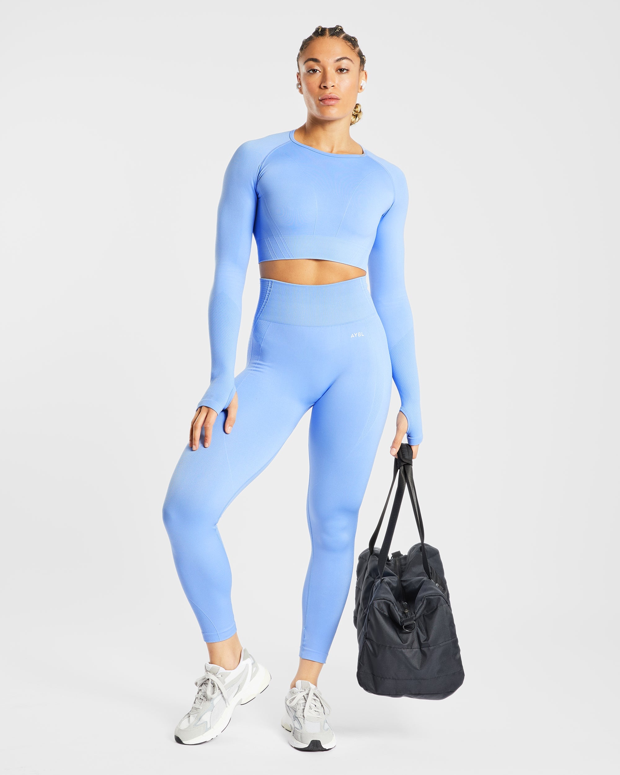 Balance V2 Seamless Leggings - Chambray Bleu