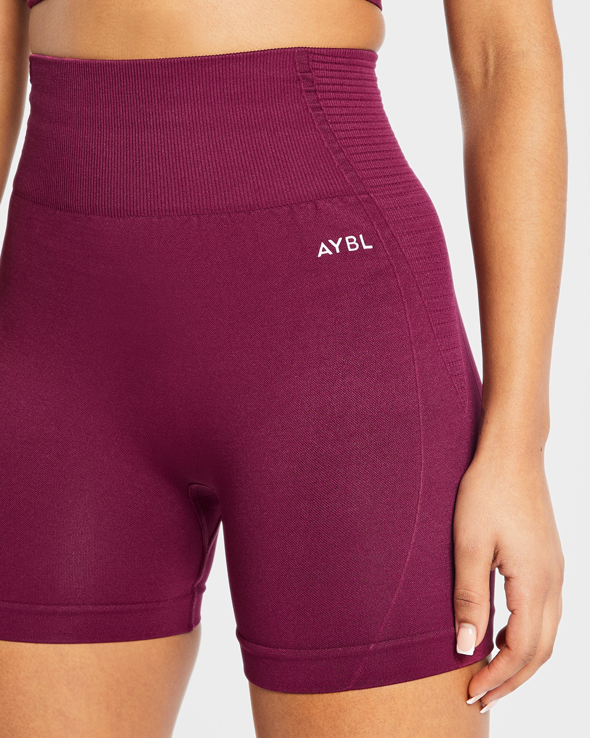 Balance V2 Seamless Shorts - Violet Wine