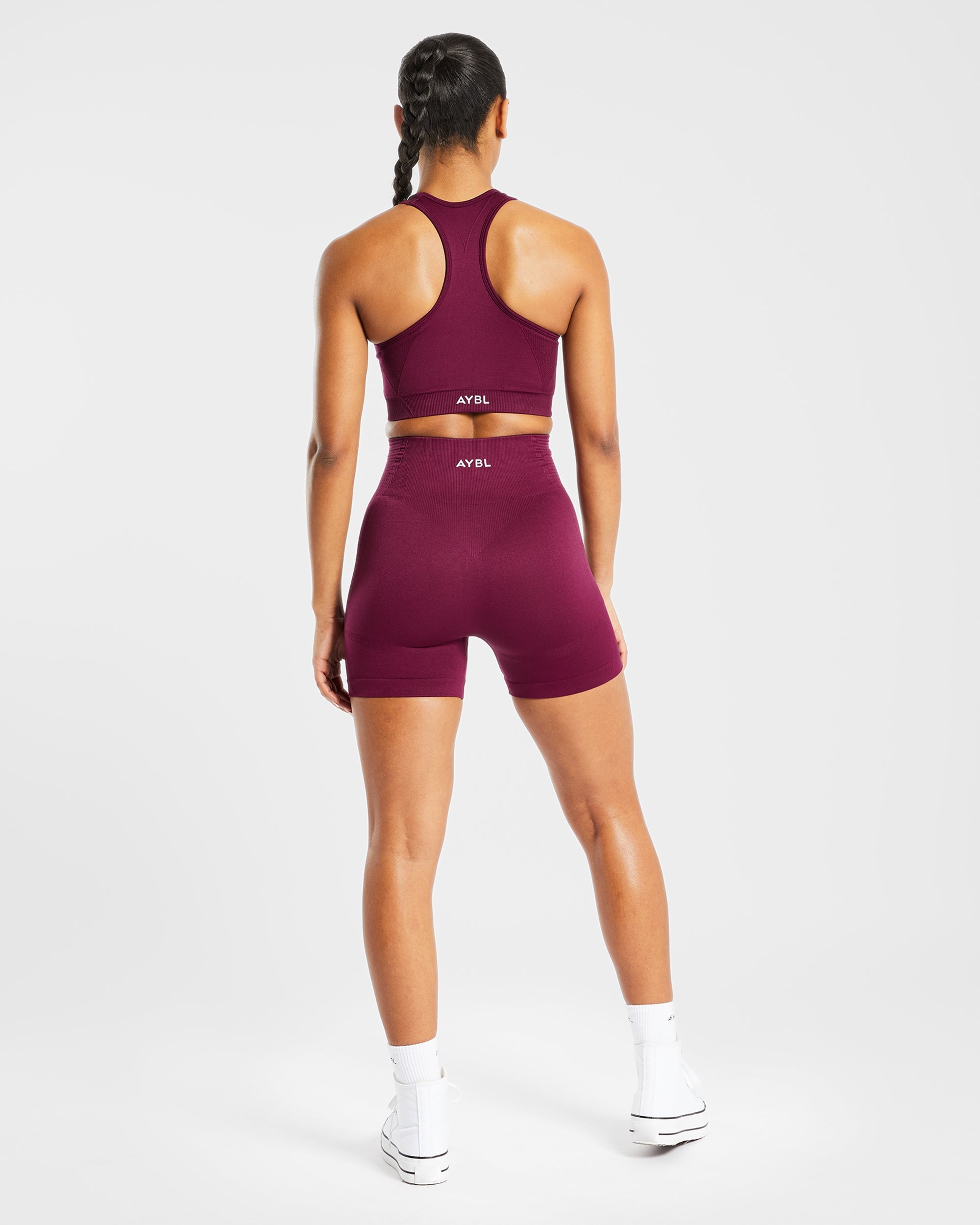 Balance V2 Seamless Sports Bra - Violet Wine