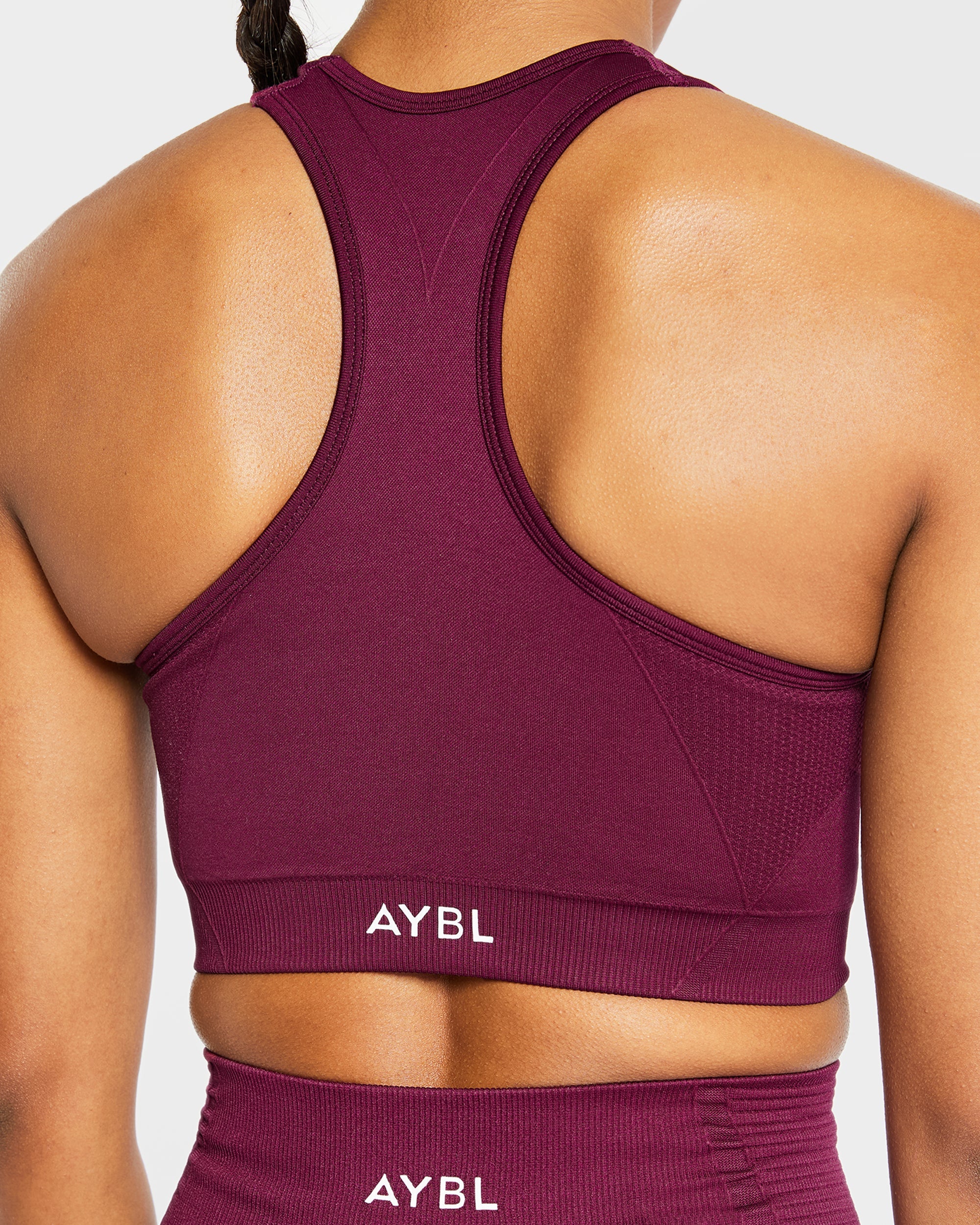 Balance V2 Seamless Sports Bra - Violet Wine