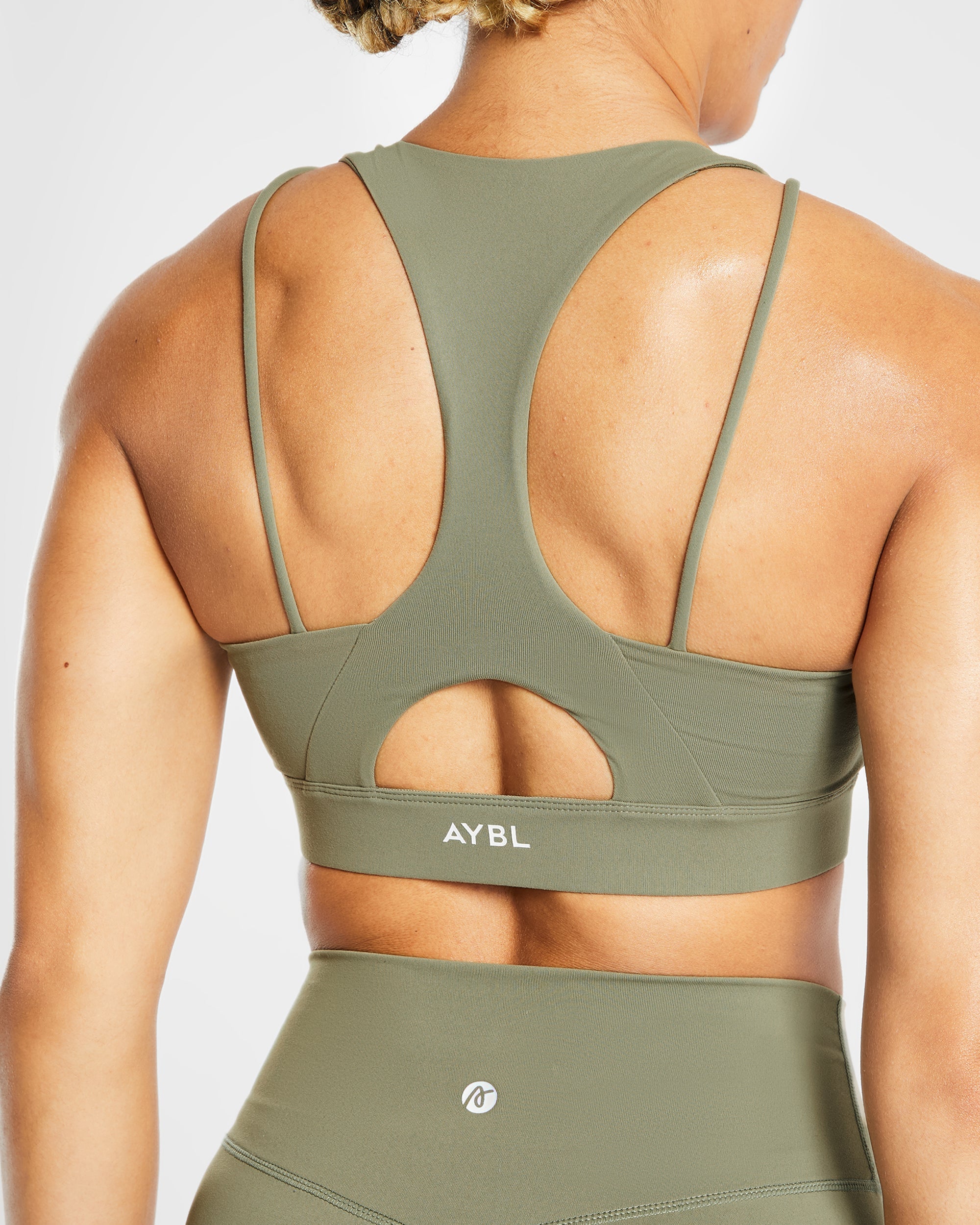 Core Sports Bra - Olive