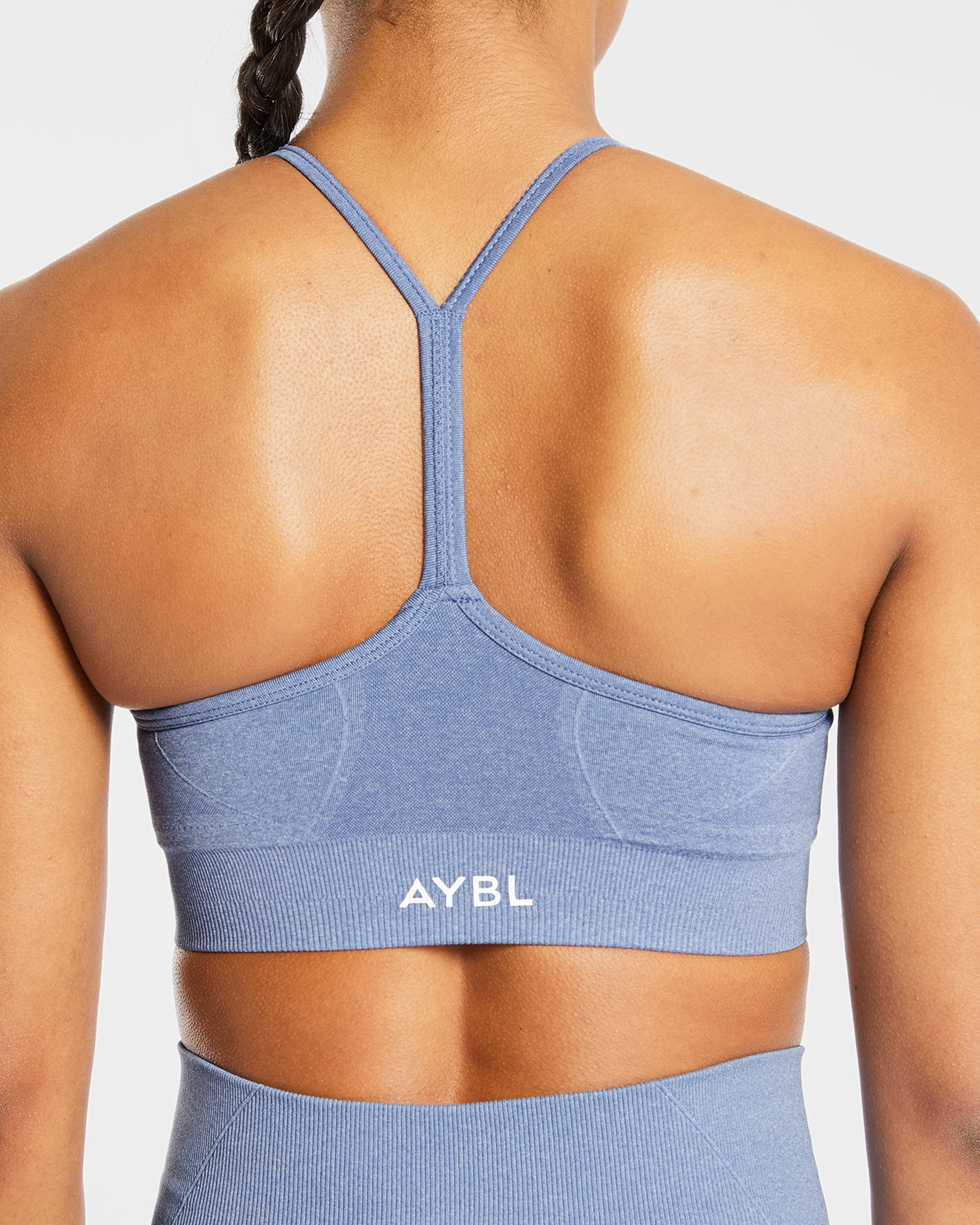 Empower Seamless Sports Bra - Bleu Marl