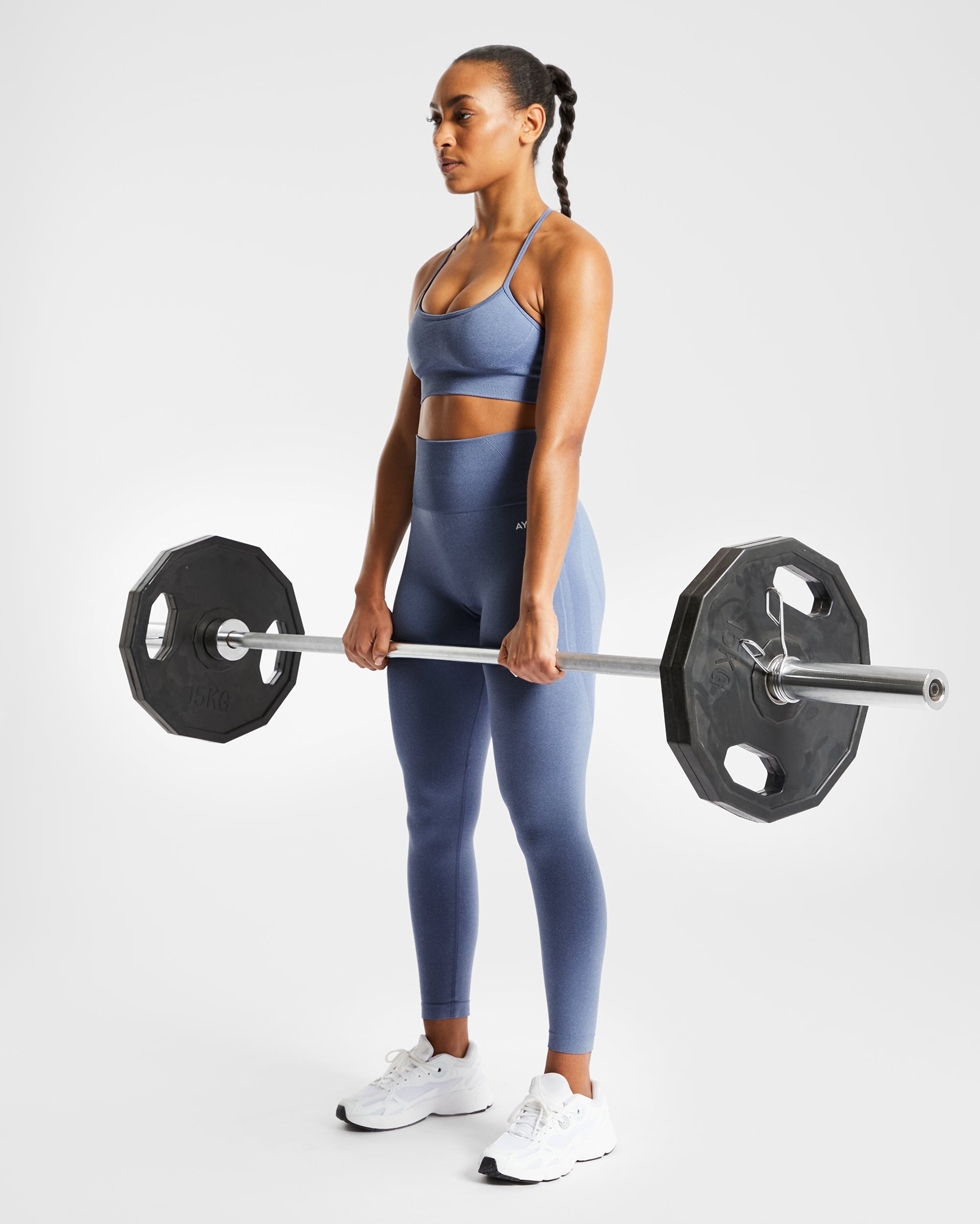 Empower Seamless Leggings - Bleu Marl