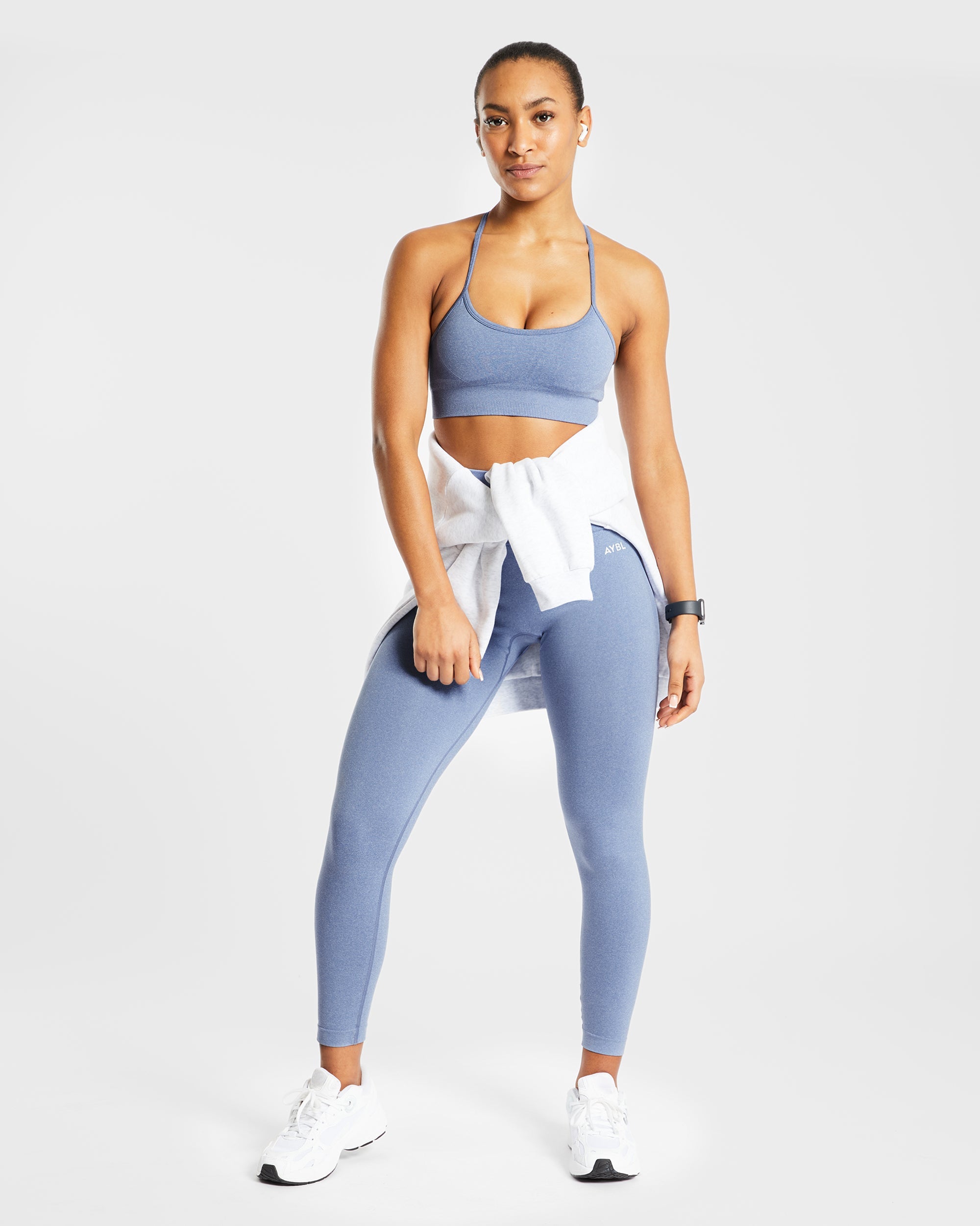 Empower Seamless Leggings - Bleu Marl