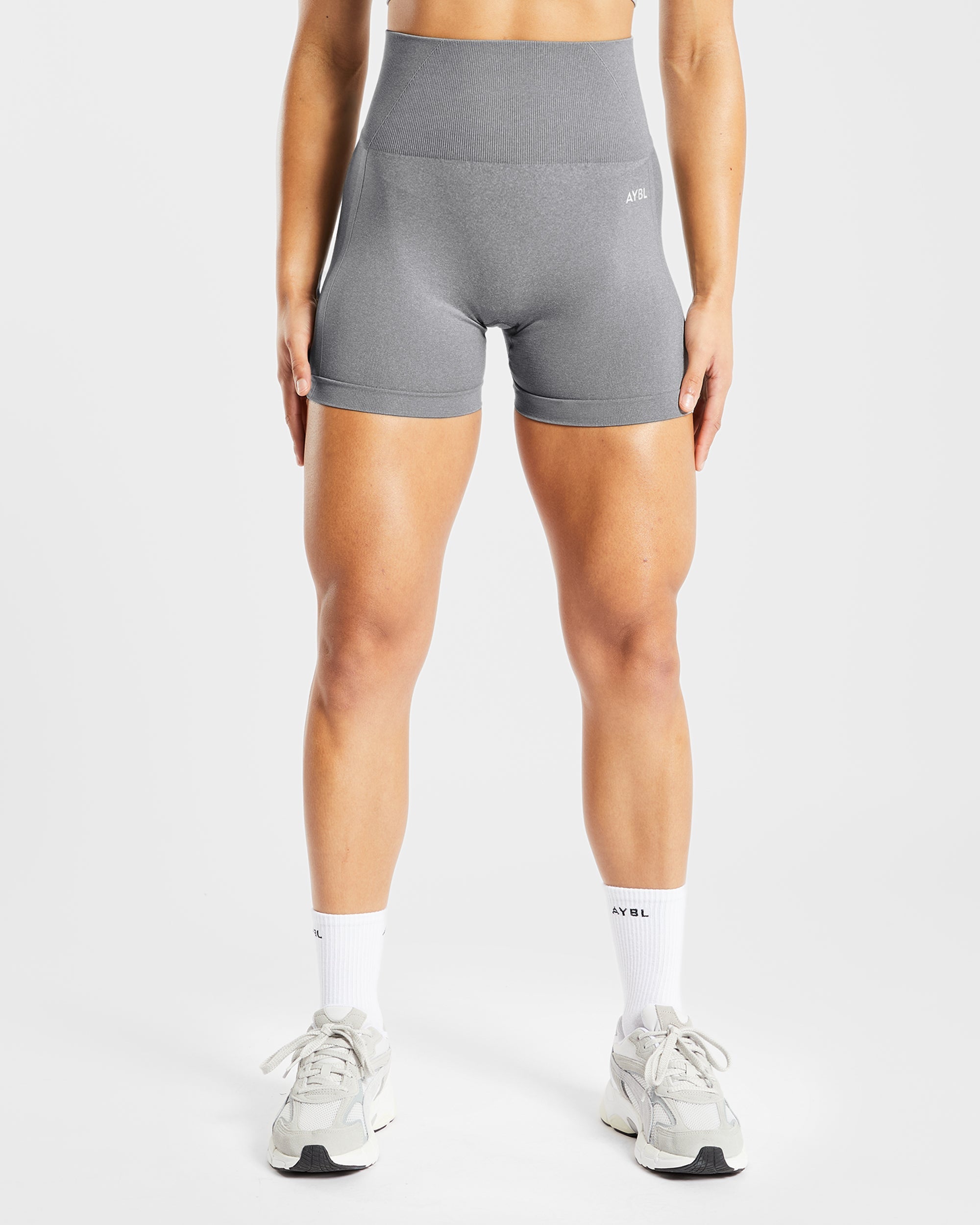 Empower Seamless Shorts - Gris Marl