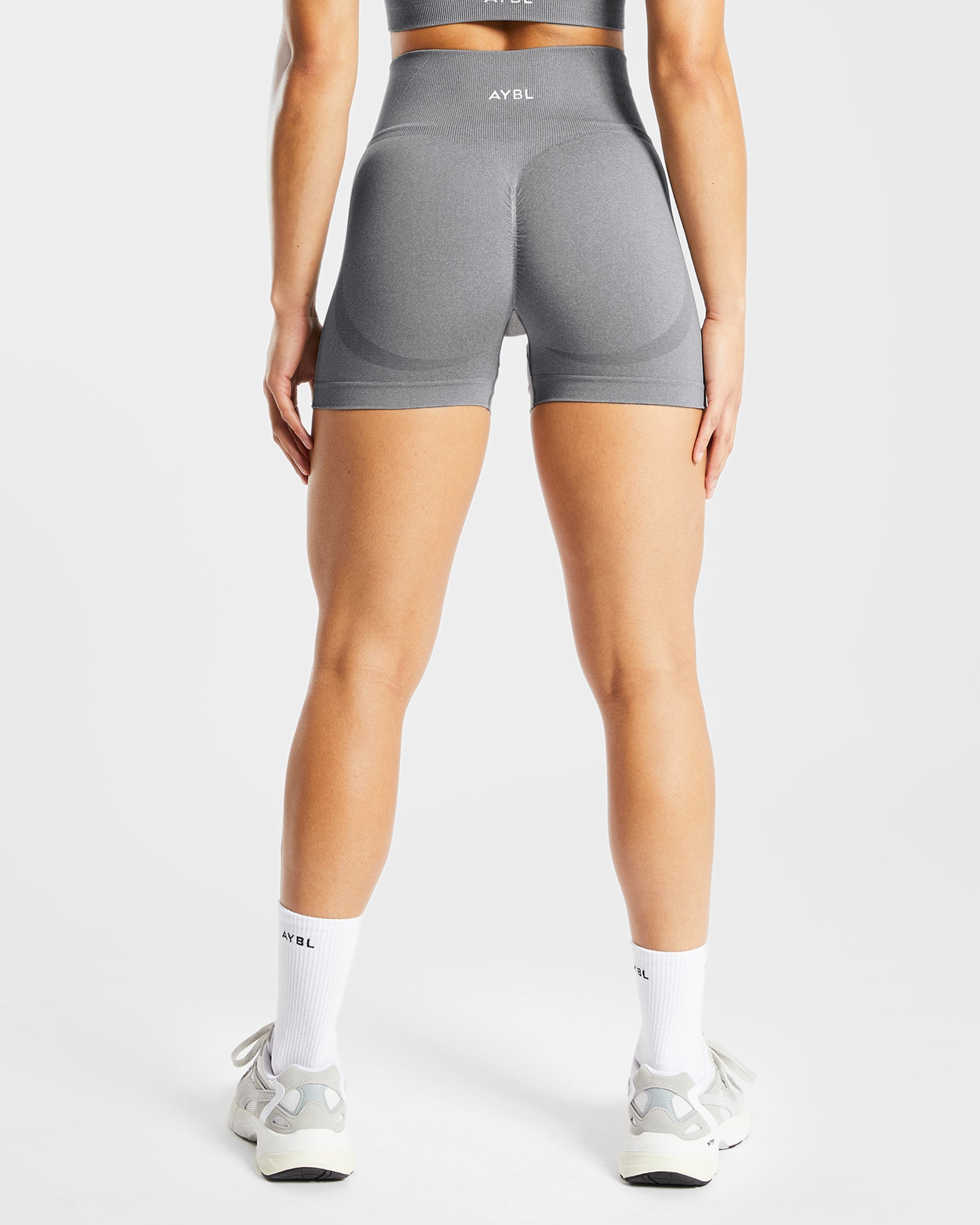 Empower Seamless Shorts - Gris Marl