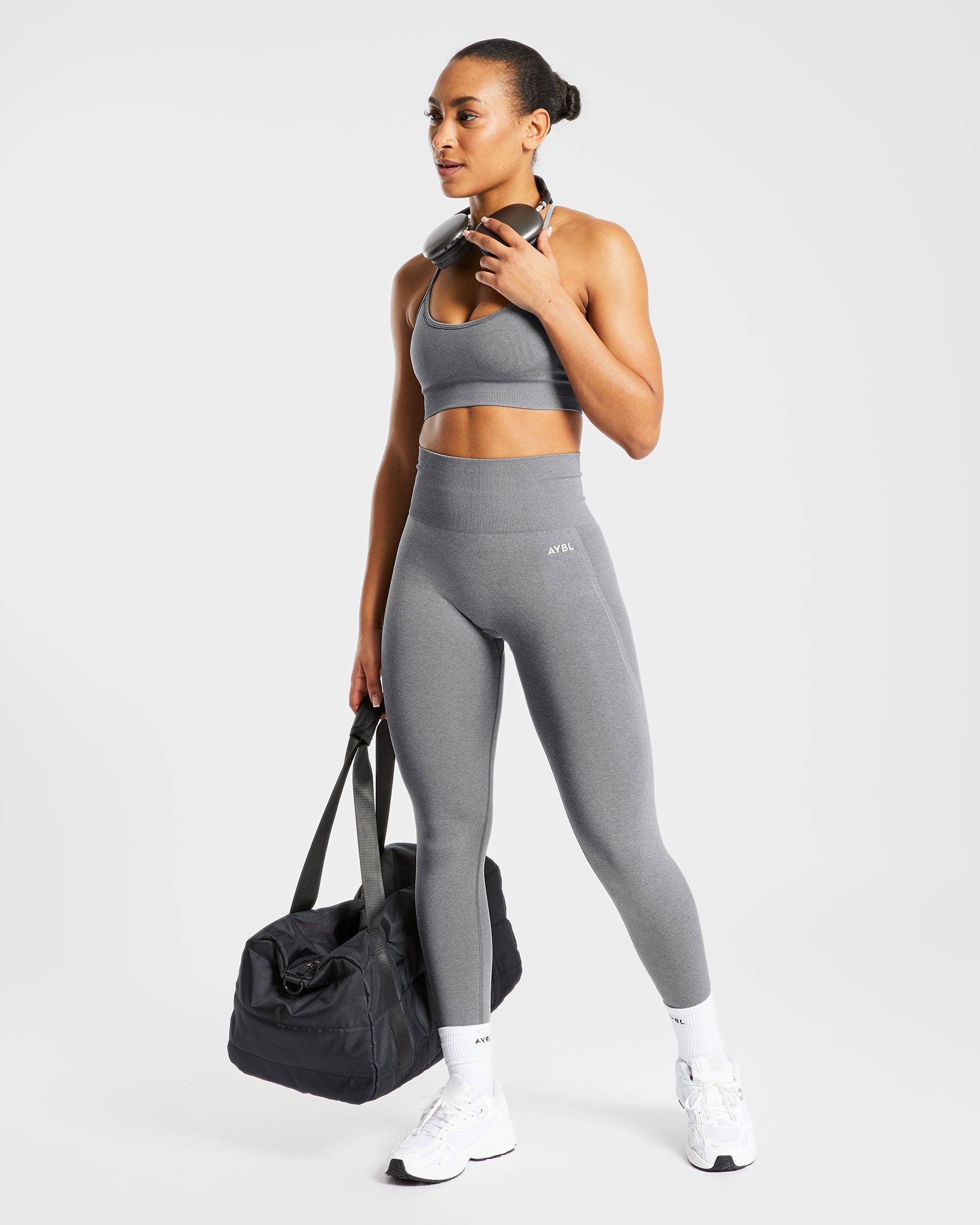 Empower Seamless Sports Bra - Gris Marl