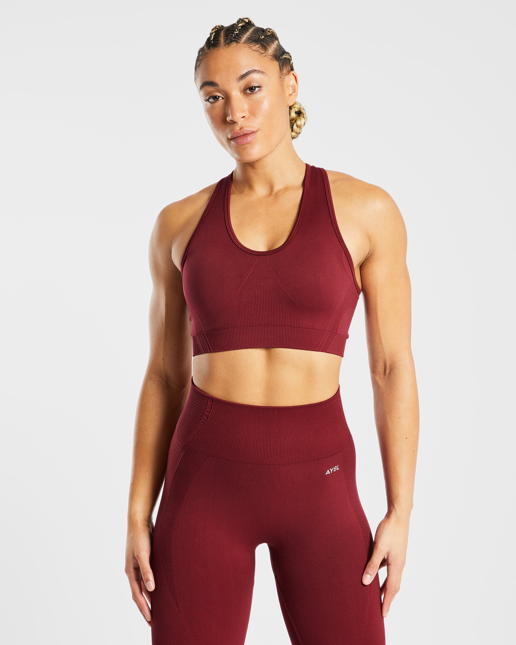 Balance V2 Seamless Sports Bra - Rumba Rouge