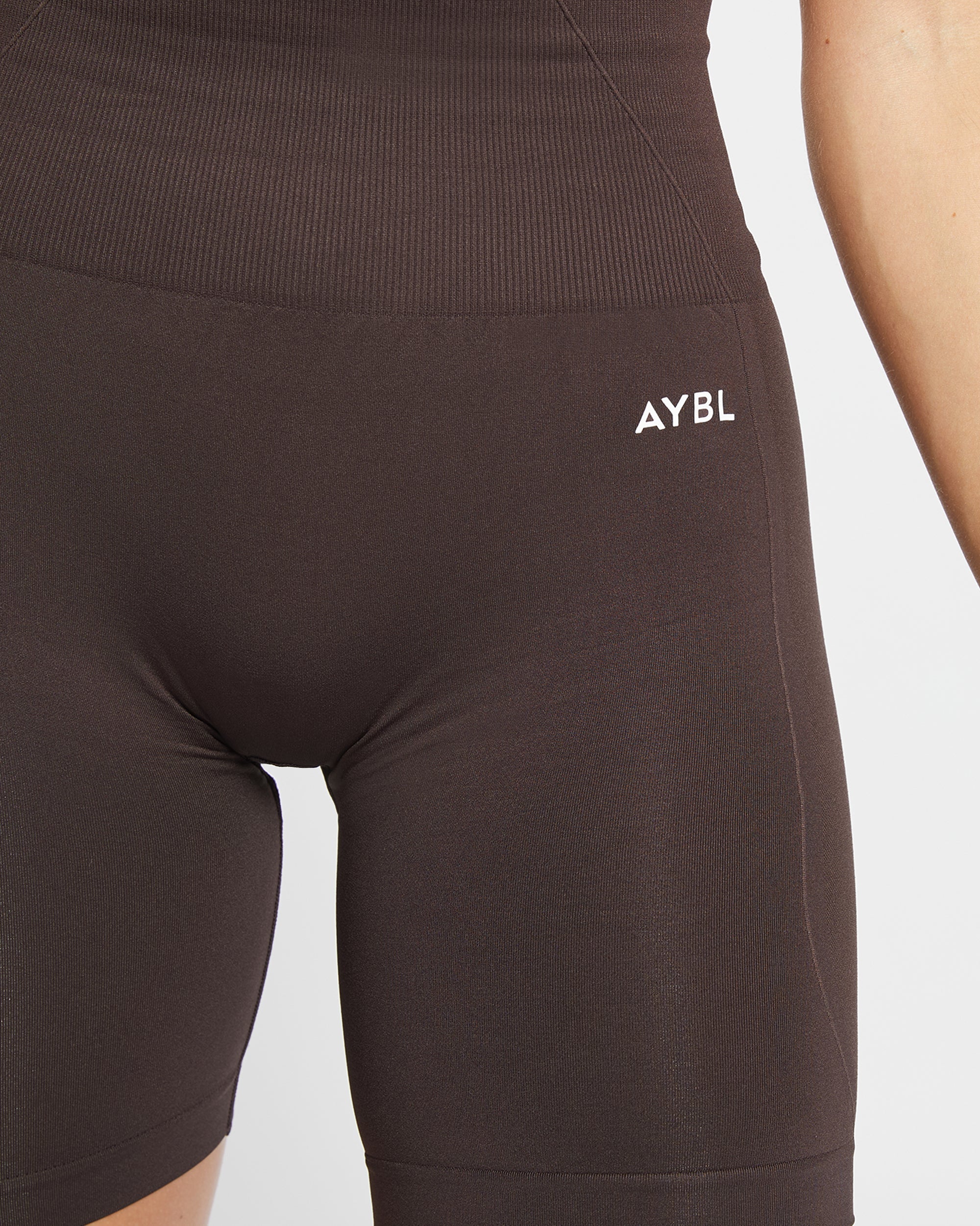Empower Seamless Cycling Shorts - Cocoa Marron