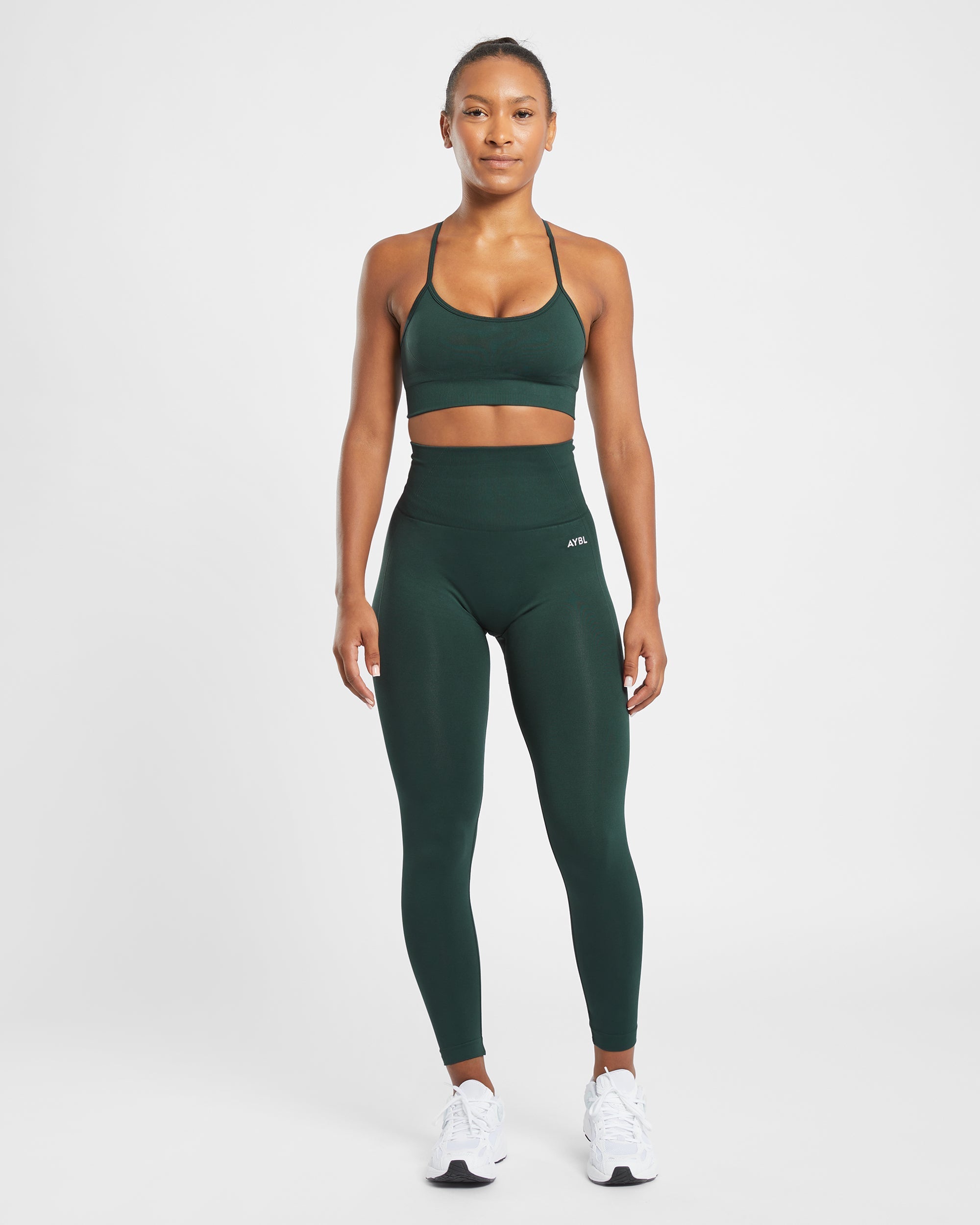 Empower Seamless Leggings - Dark Vert