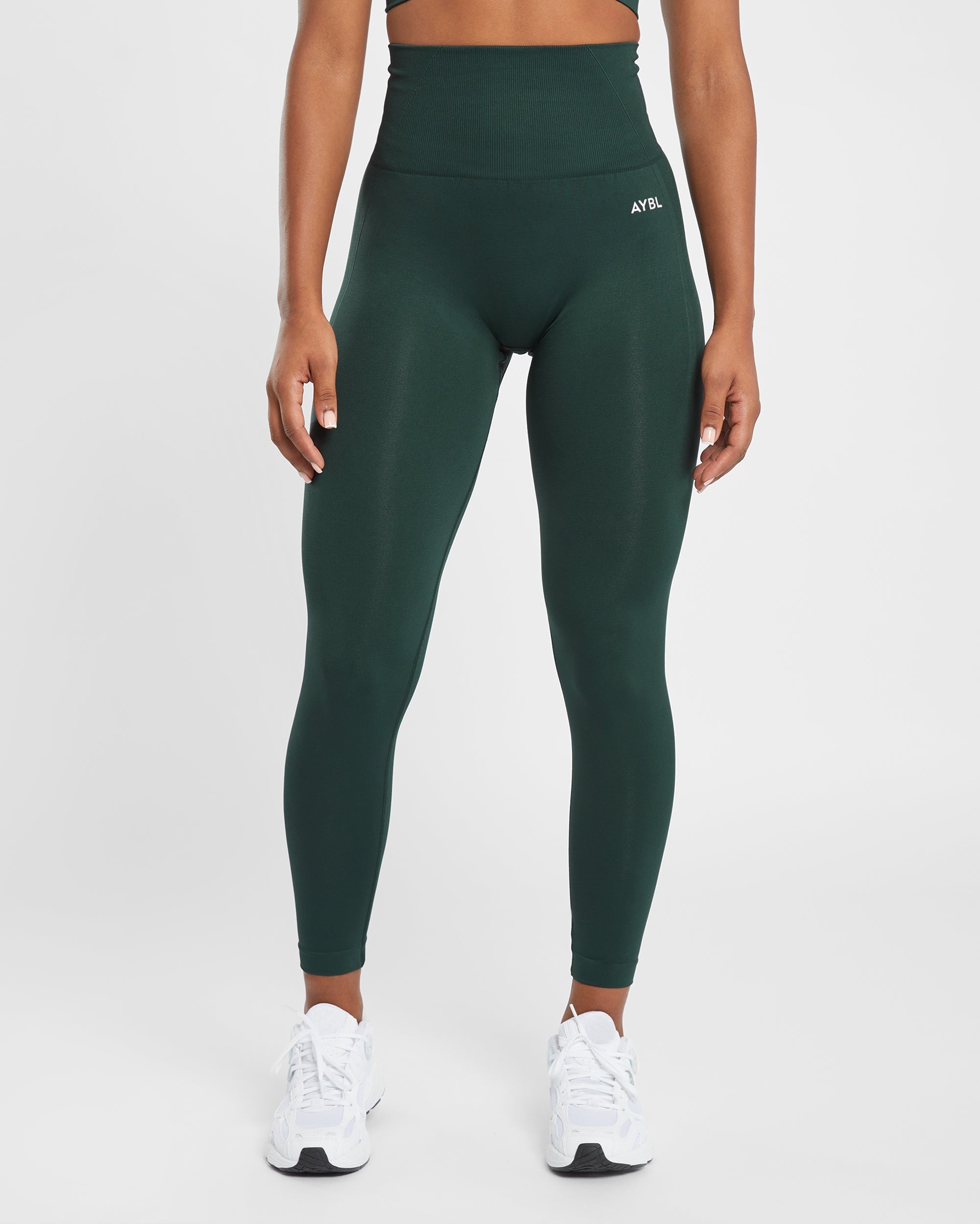 Empower Seamless Leggings - Dark Vert