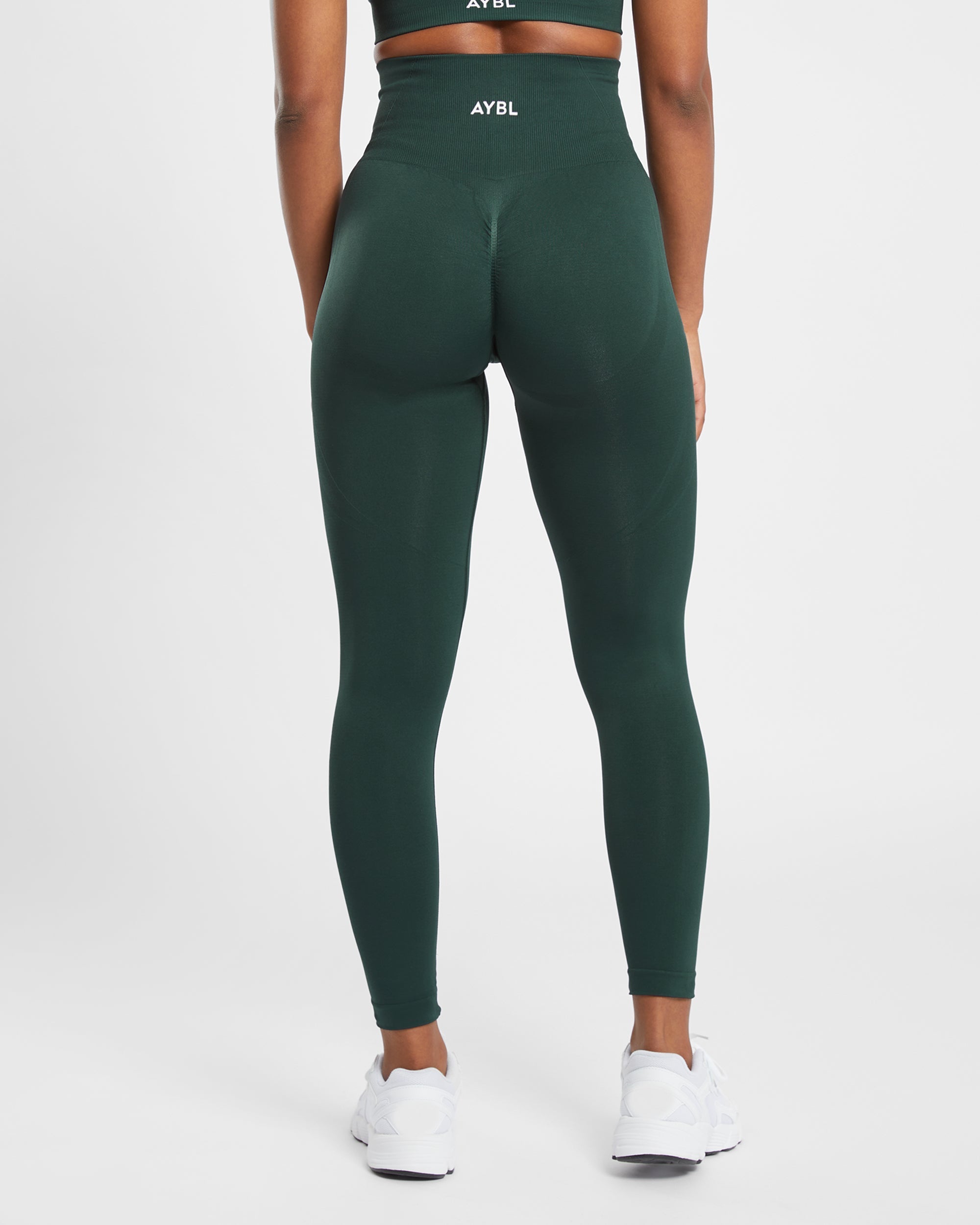 Empower Seamless Leggings - Dark Vert