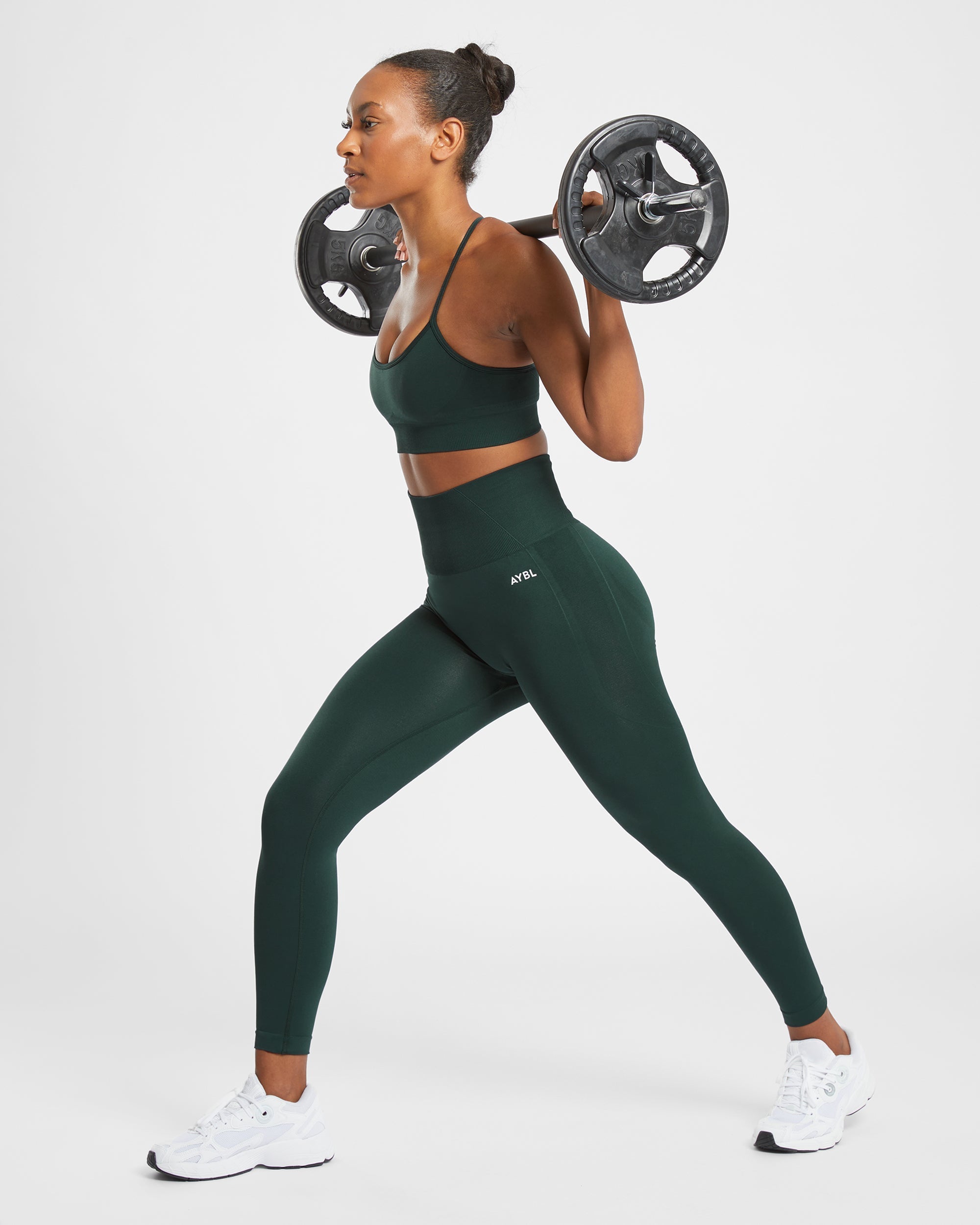 Empower Seamless Leggings - Dark Vert