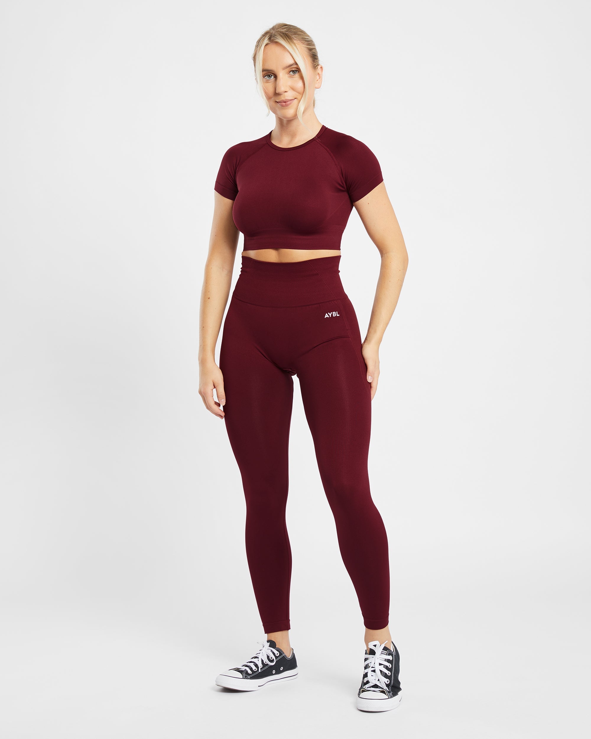 Empower Seamless Leggings - Rouge Wine