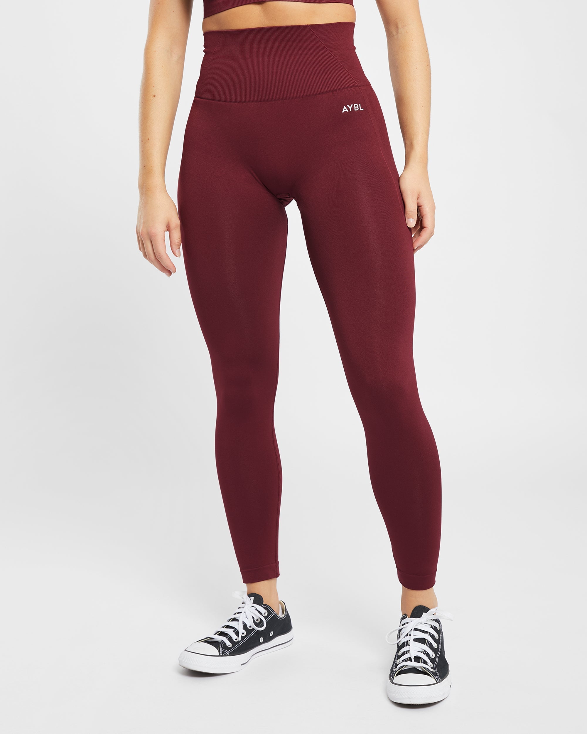 Empower Seamless Leggings - Rouge Wine