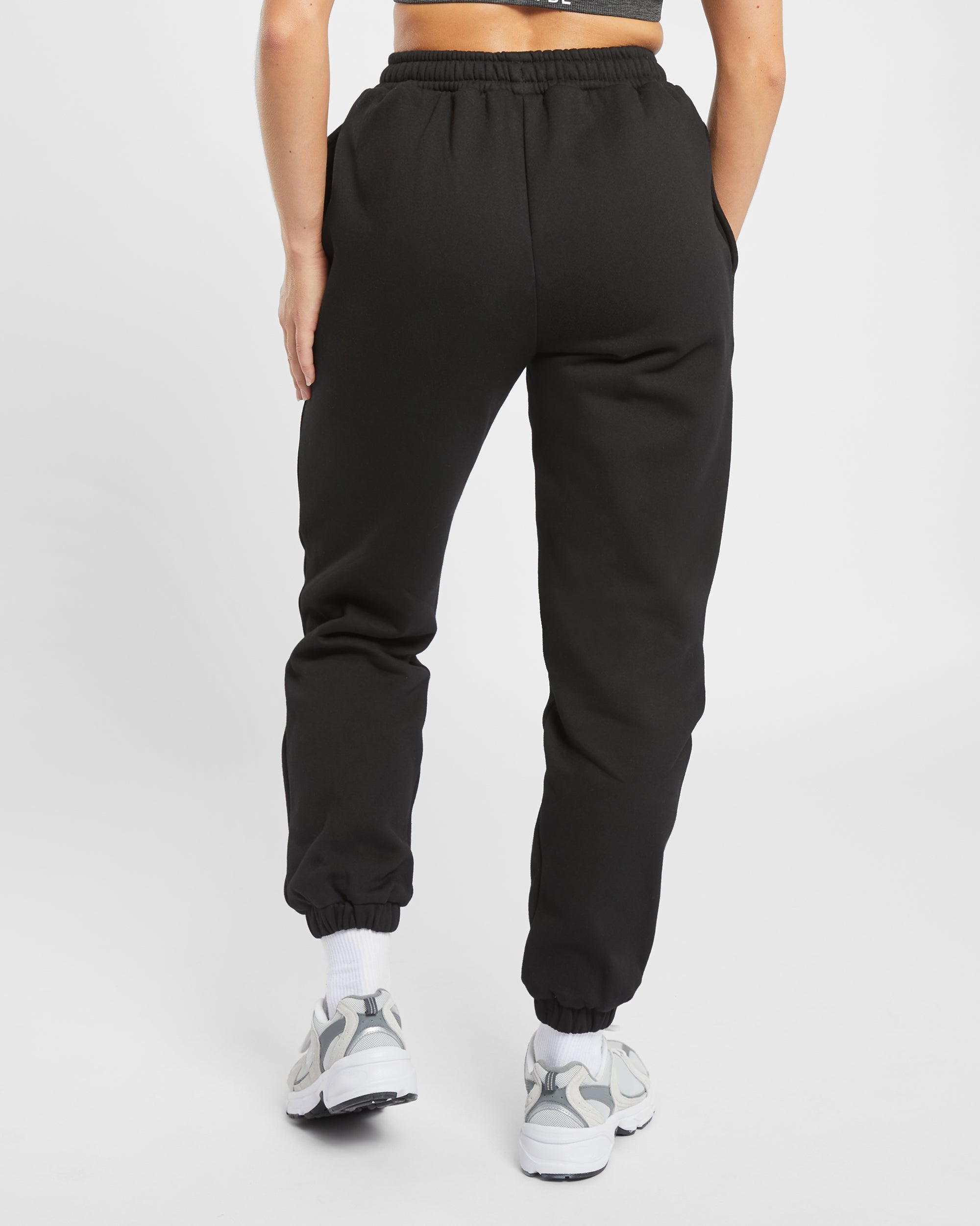 Premium Oversized Joggers - Noir