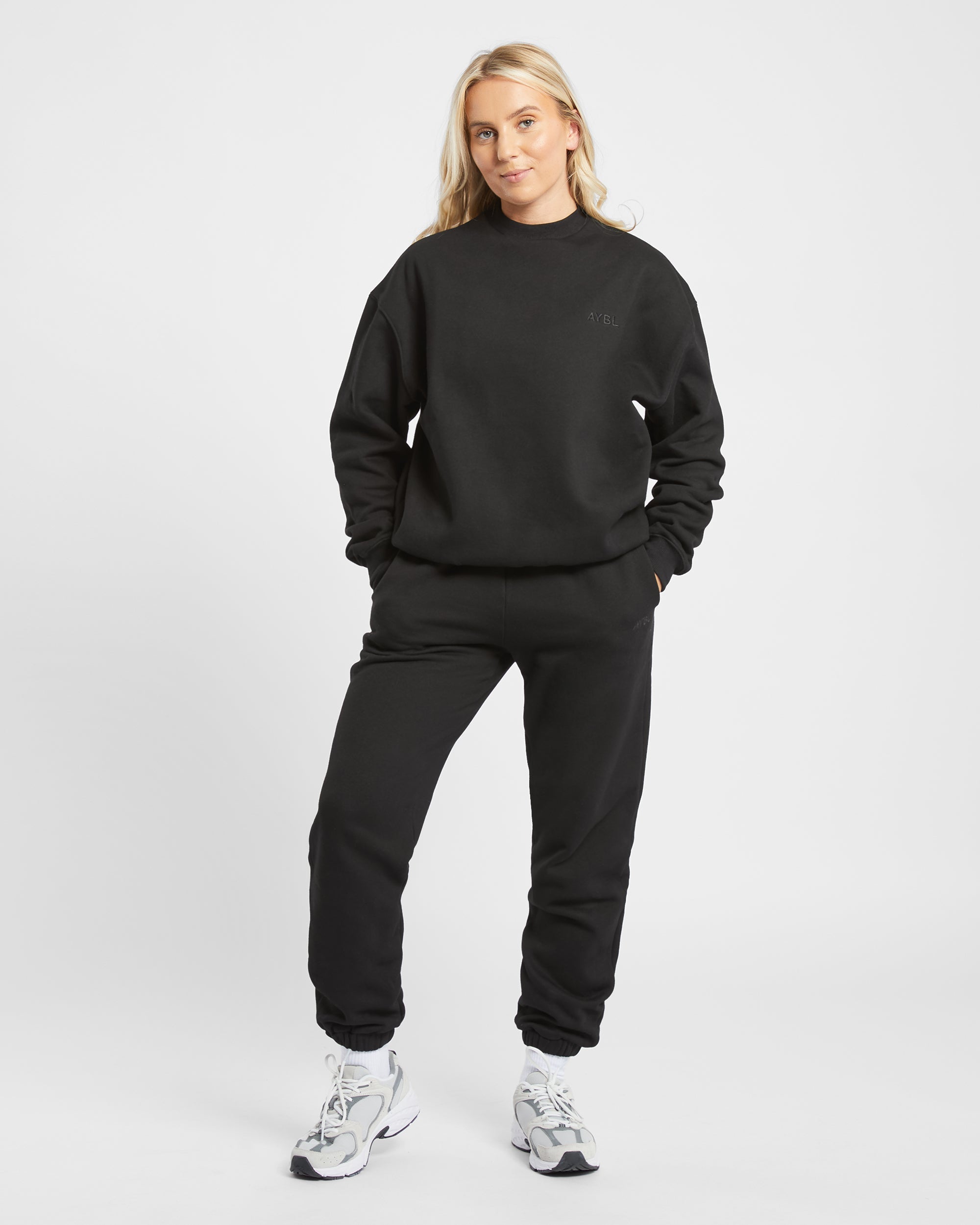 Premium Oversized Sweatshirt - Noir