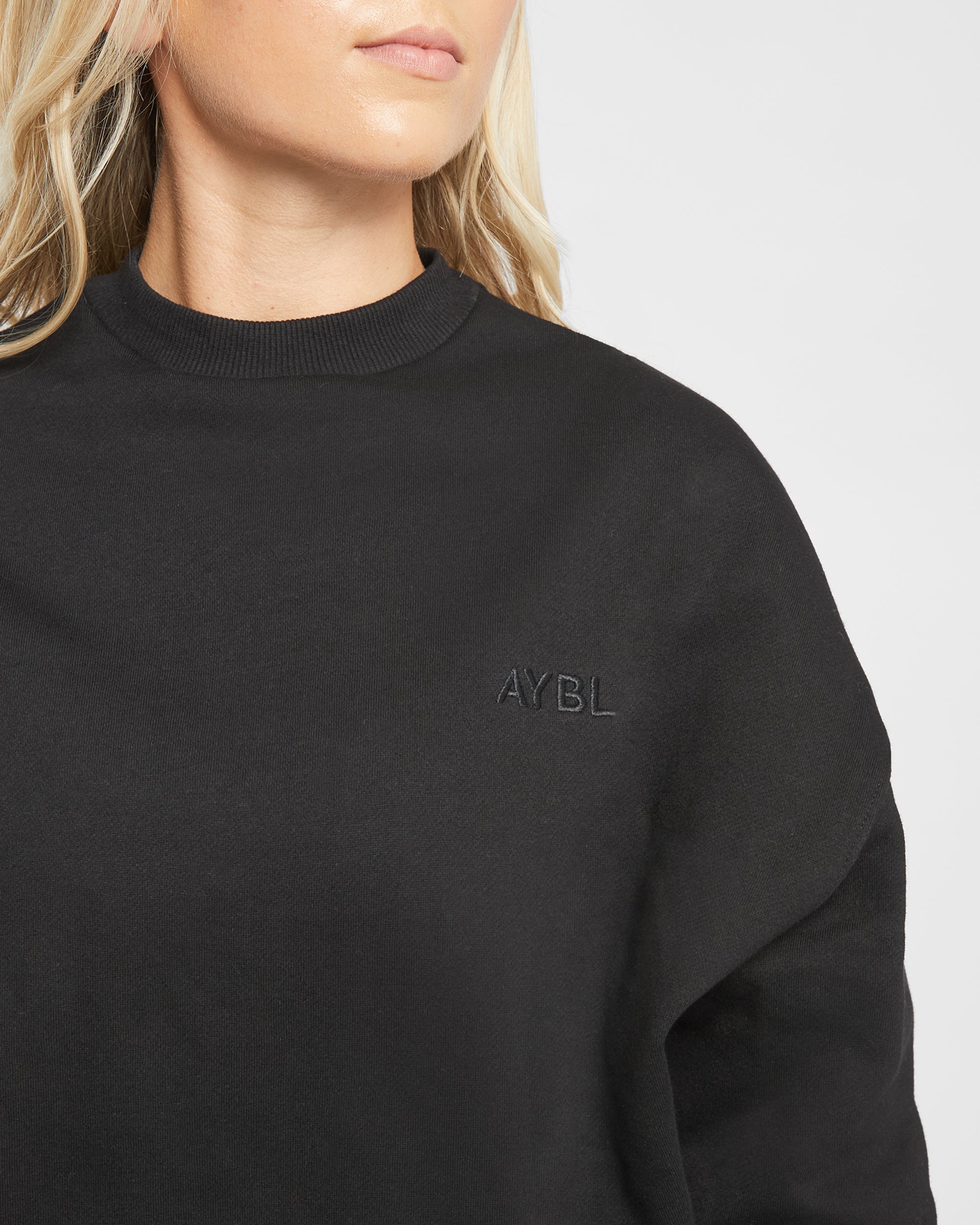 Premium Oversized Sweatshirt - Noir