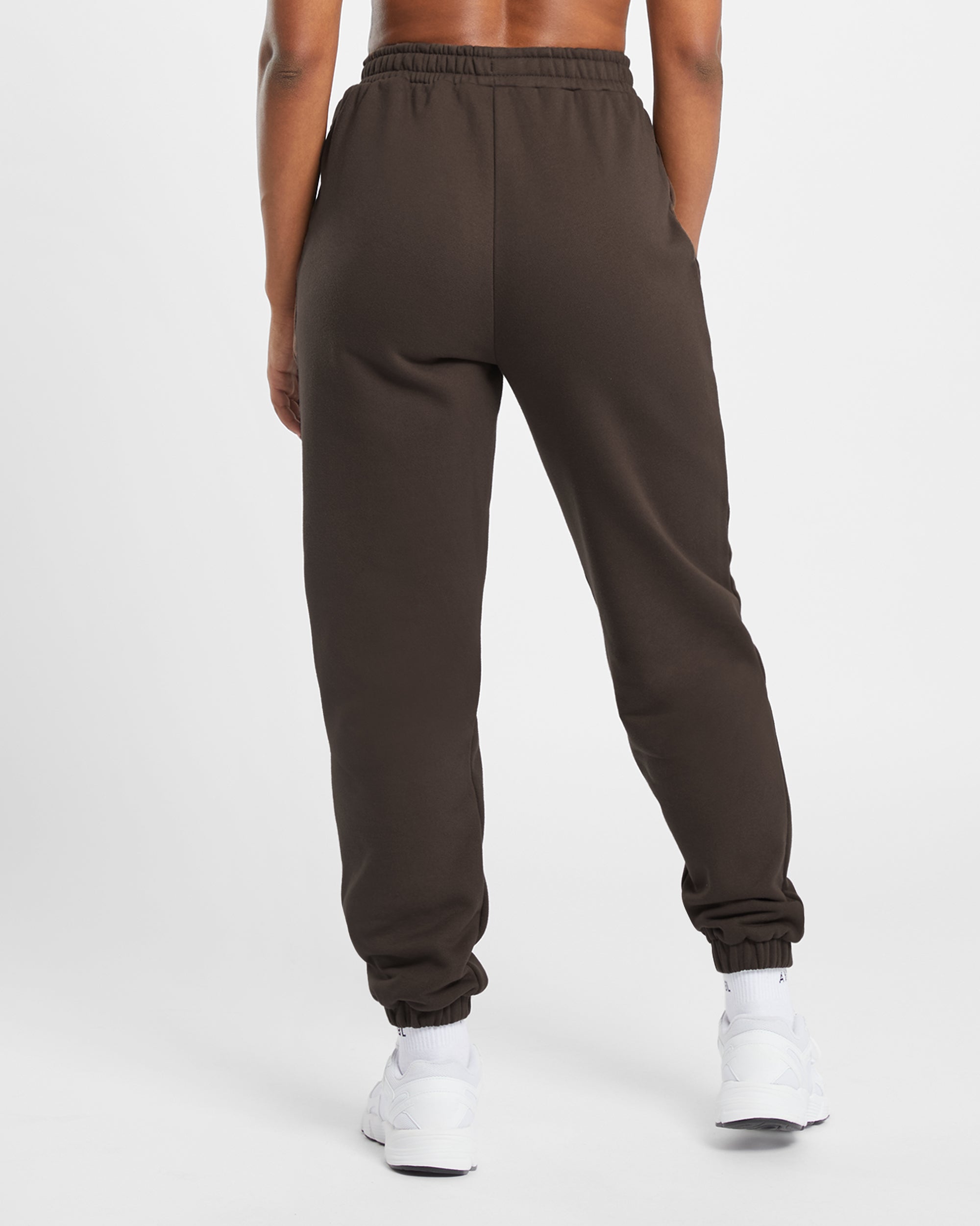 Premium Oversized Joggers - Coffee Marron