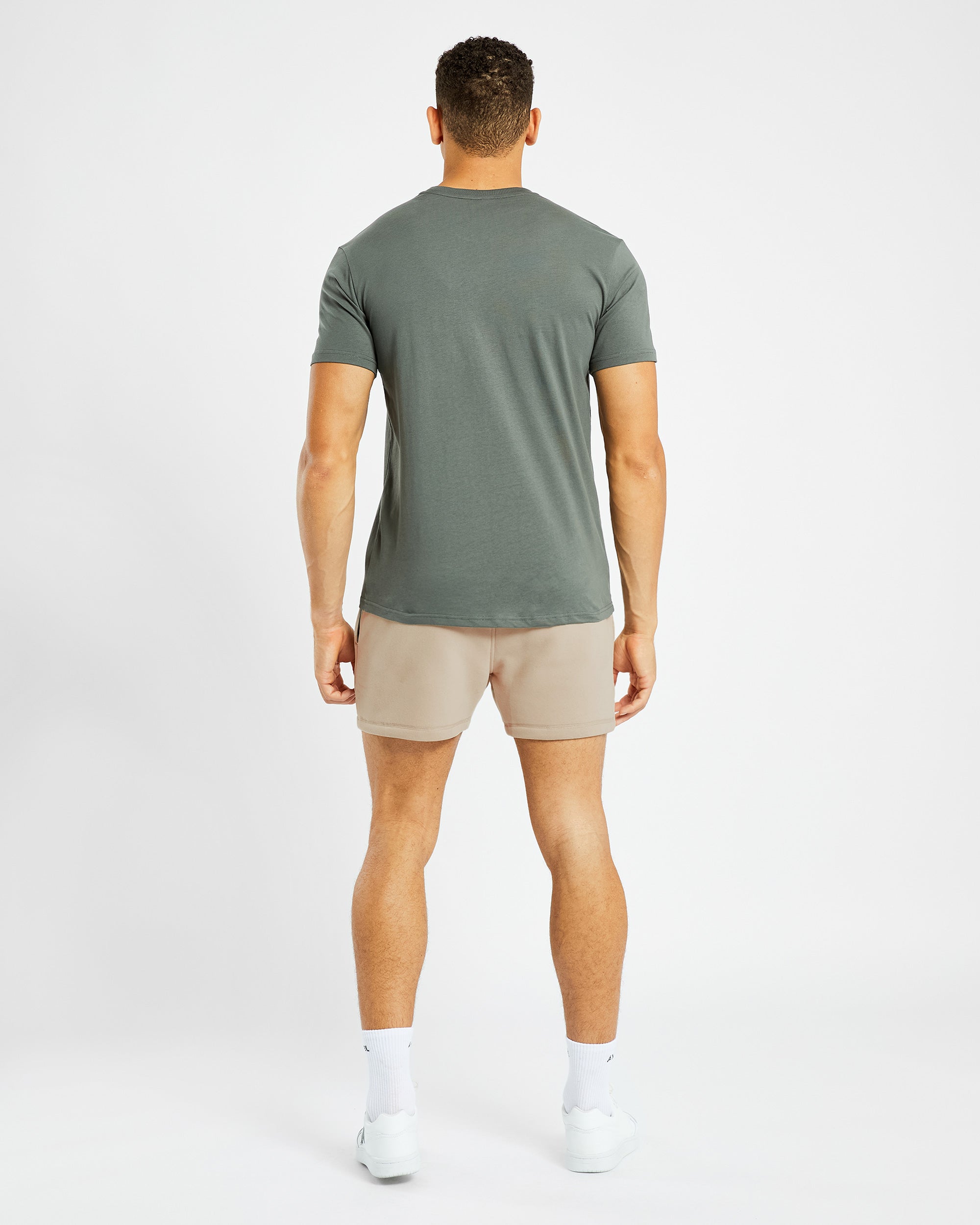 Essential 5" Shorts - Mocha Marron