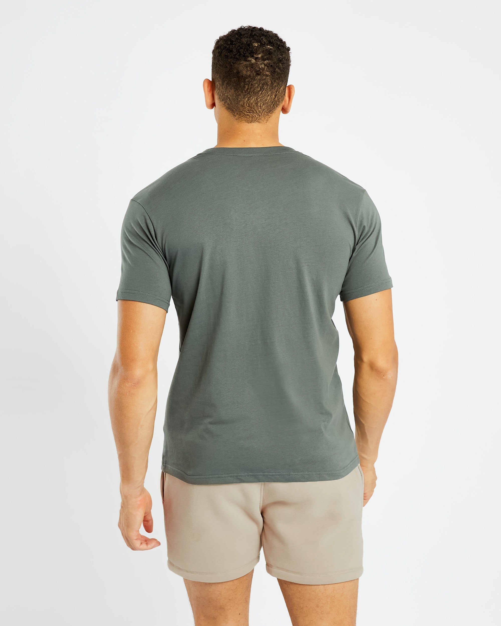 Essential T Shirt - Muted Vert