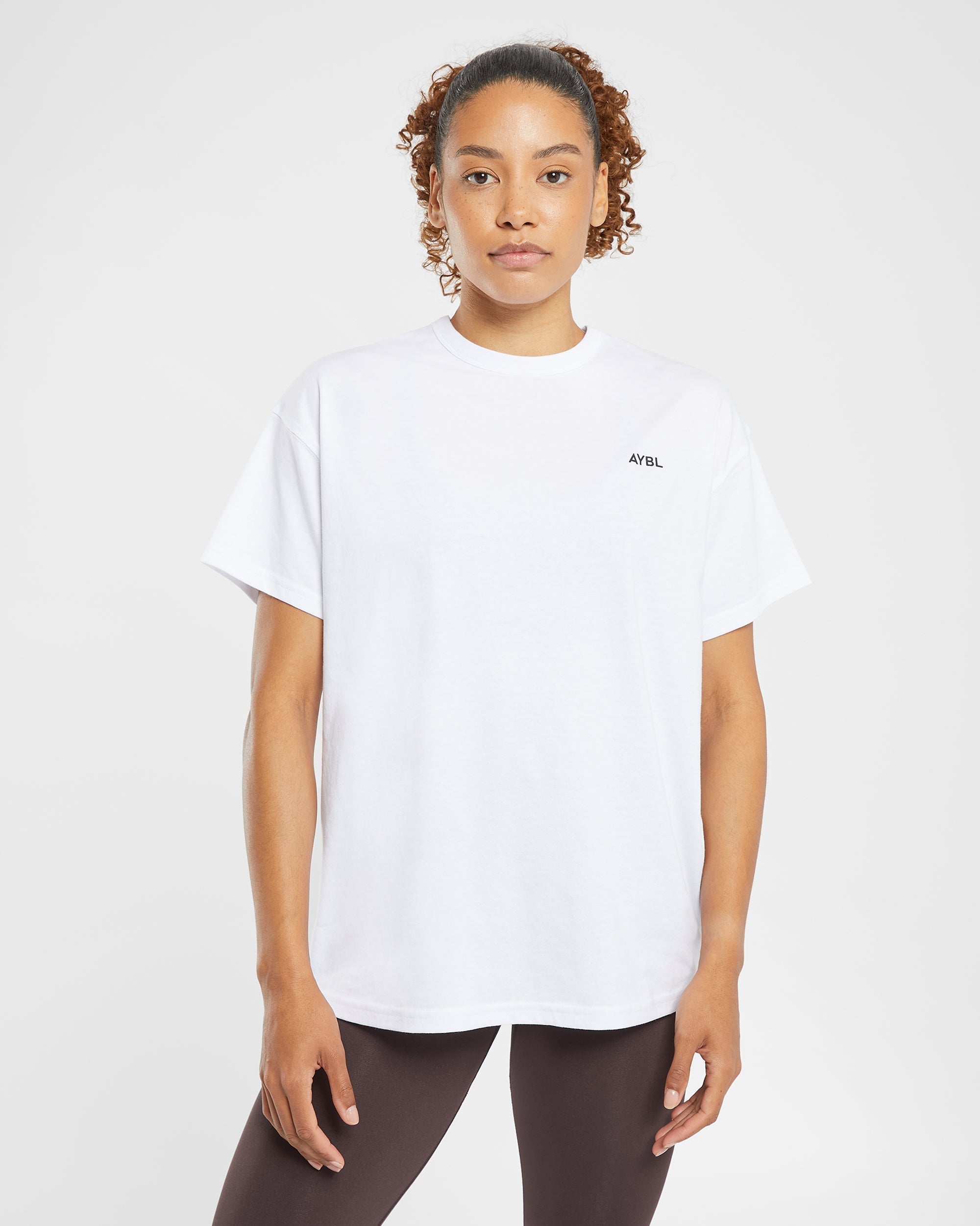 Essentials Oversized T Shirt - Blanc
