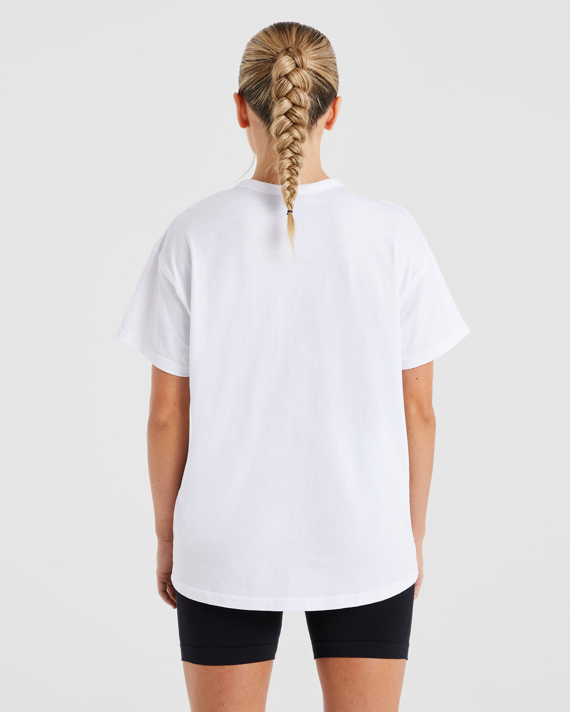 AYBL Sports Oversized T Shirt - Blanc