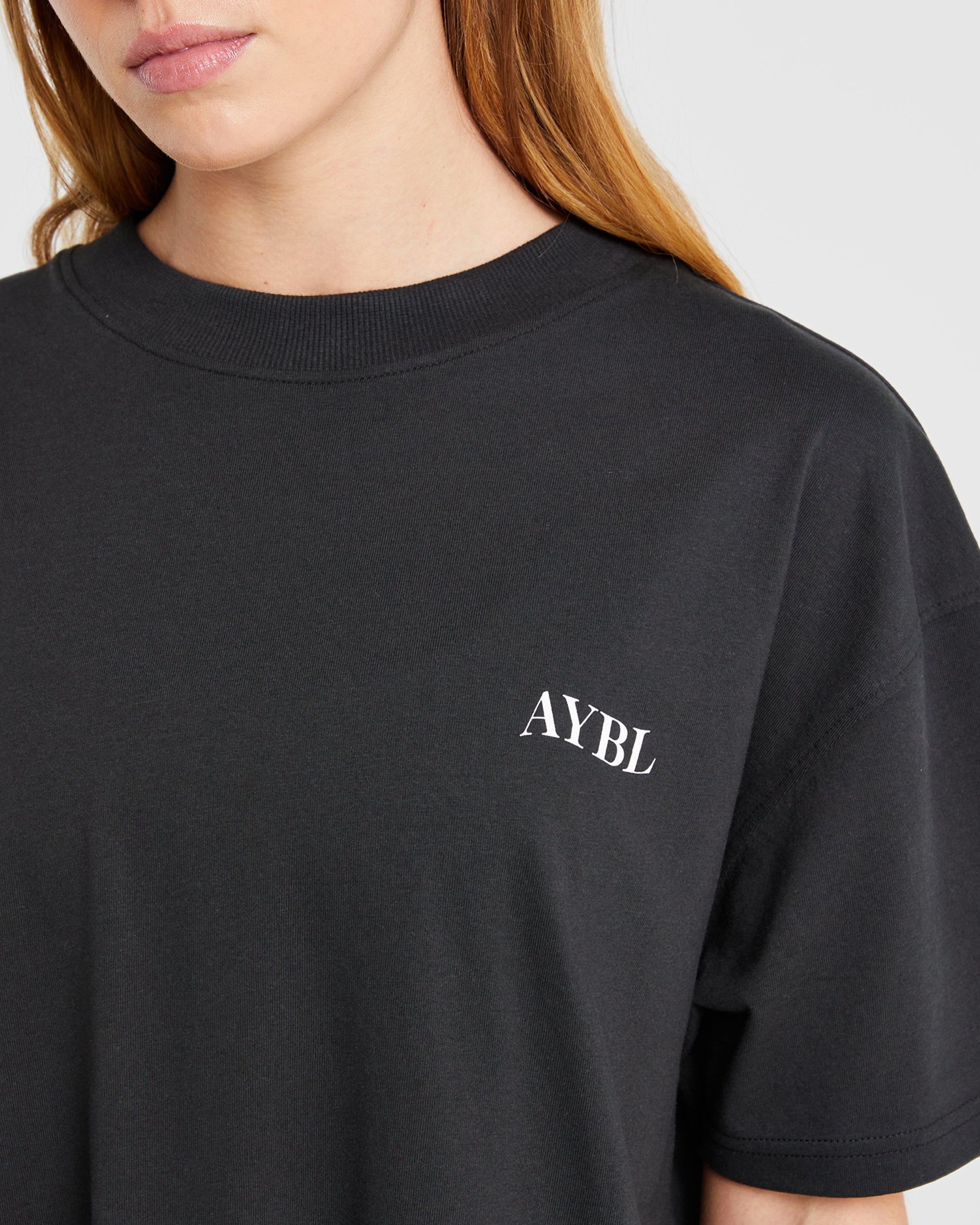 Be Good To Yourself Oversized T Shirt - Noir