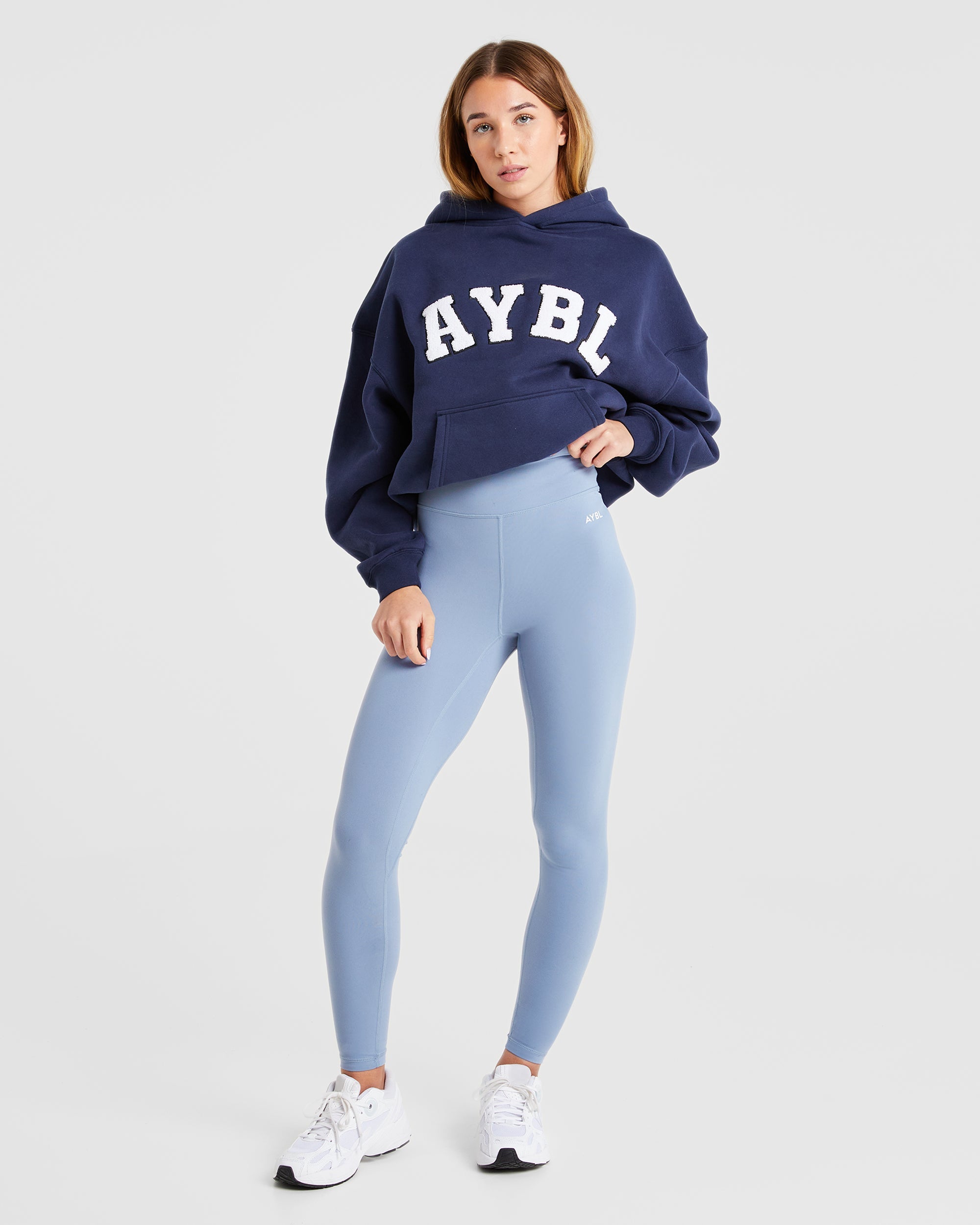 Core Leggings - Steel Bleu