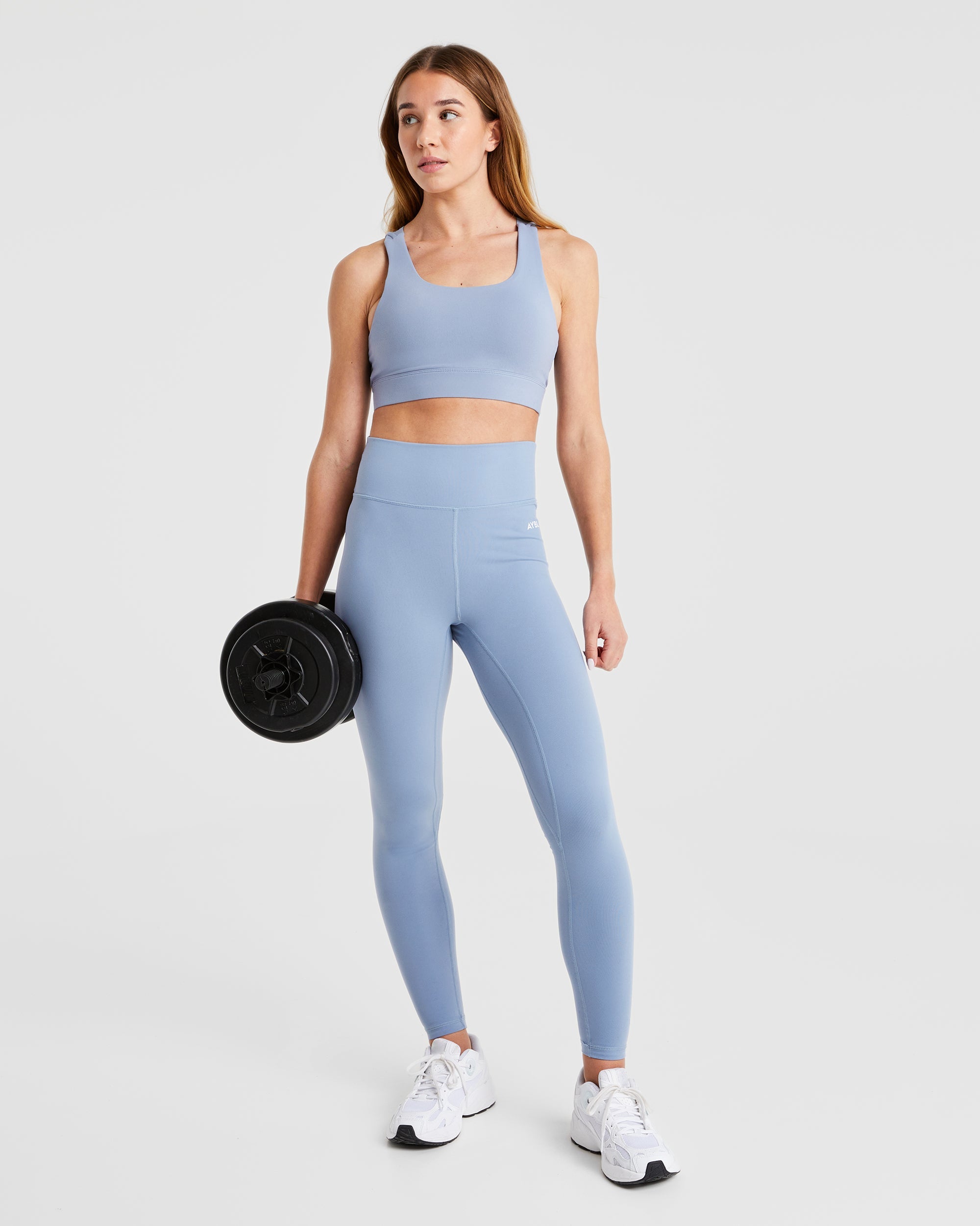 Core Leggings - Steel Bleu