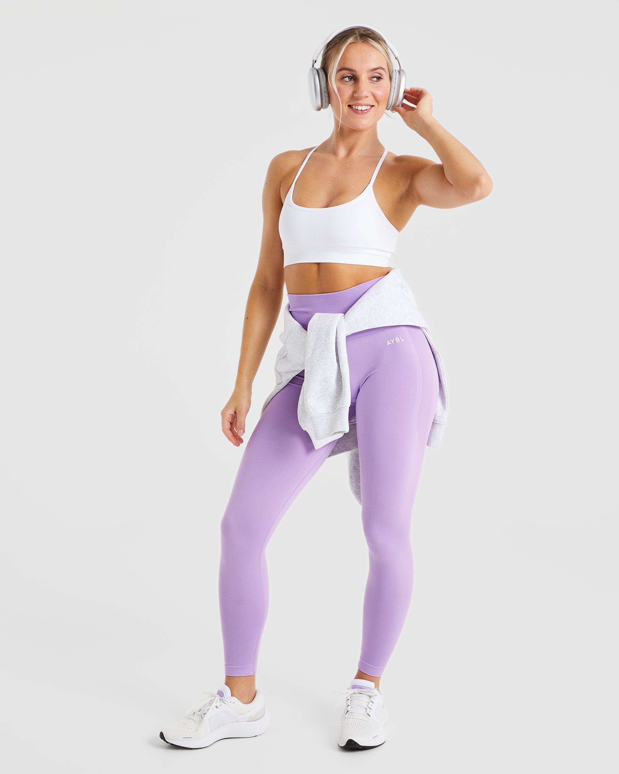 Empower Seamless Sports Bra - Blanc