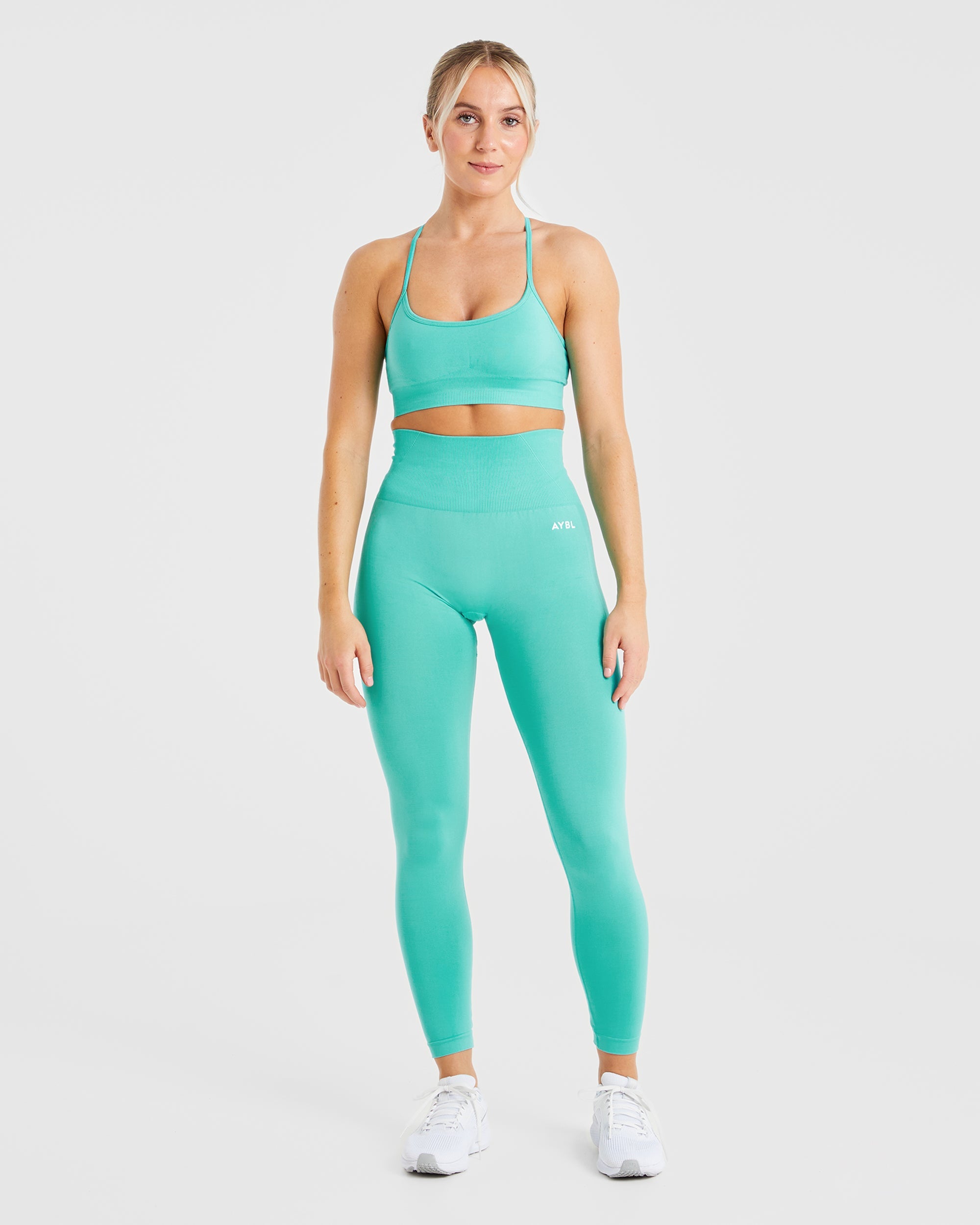 Empower Seamless Sports Bra - Jade Vert