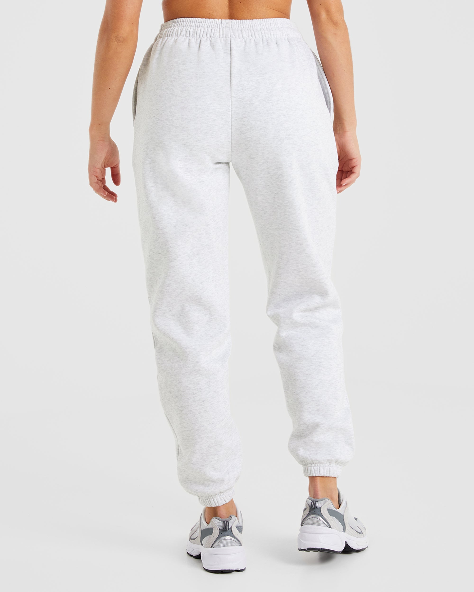 Premium Oversized Joggers - Heather Gris