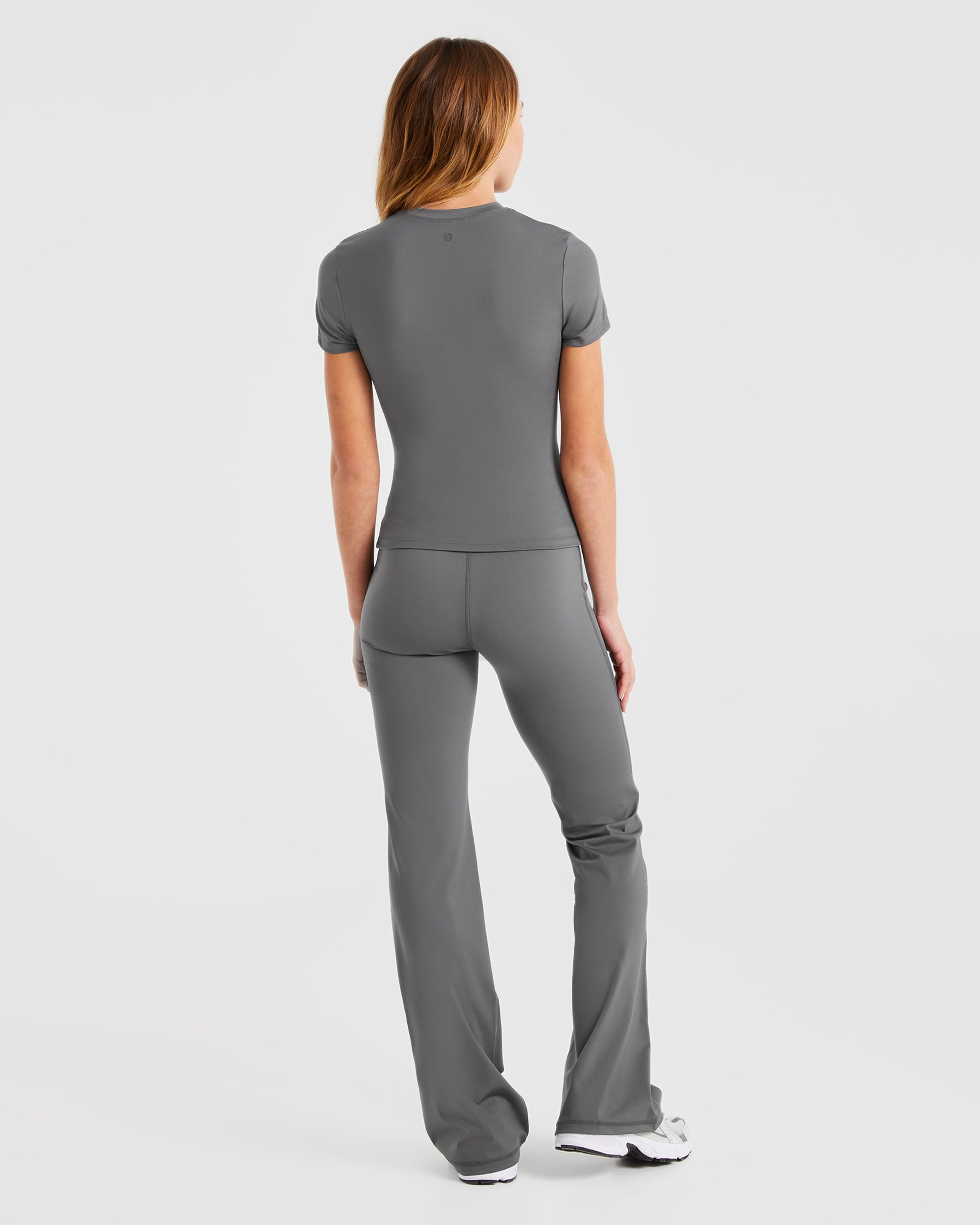 Sculpt Flared Leggings - Charcoal