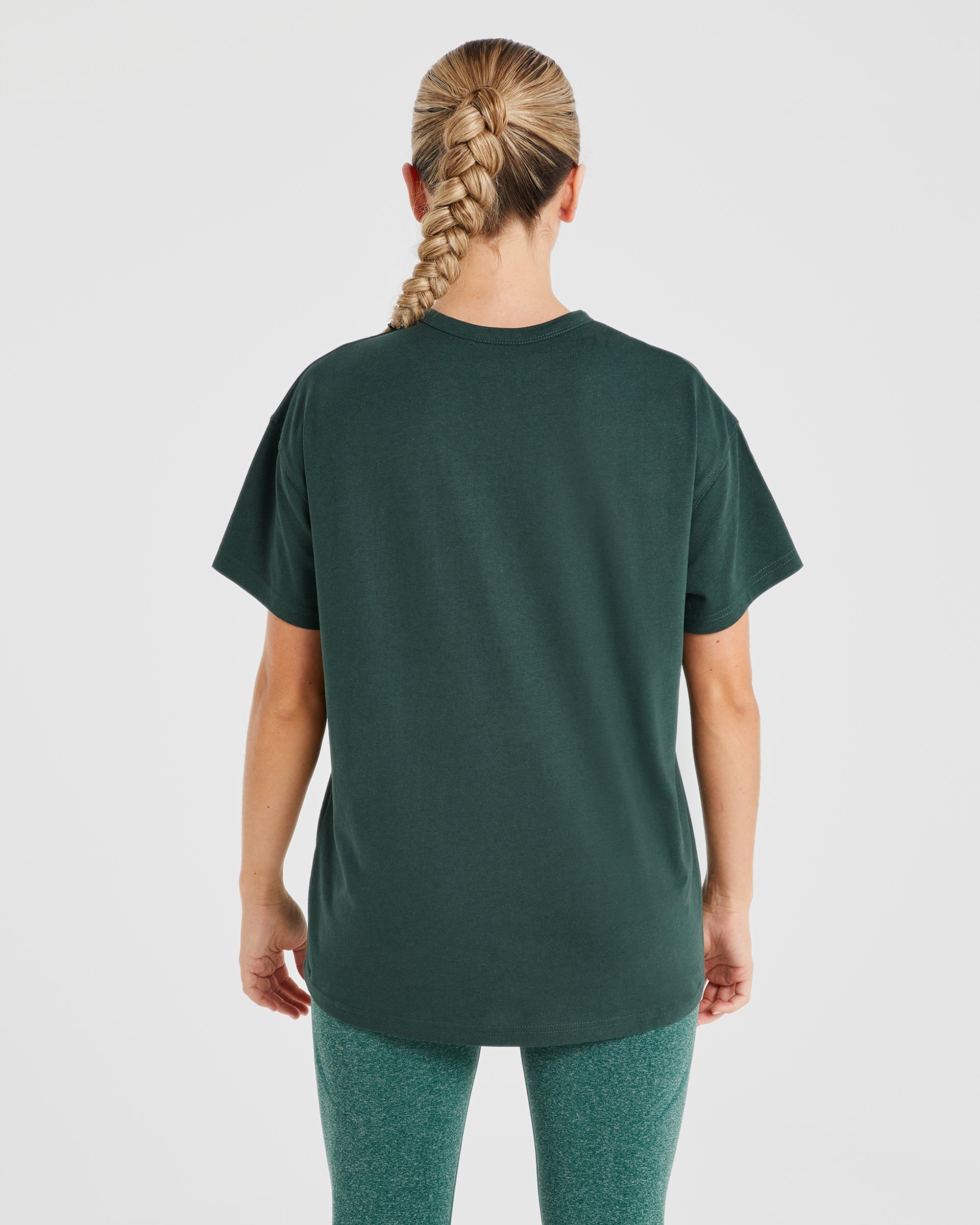 AYBL Sports Oversized T Shirt - Forest Vert