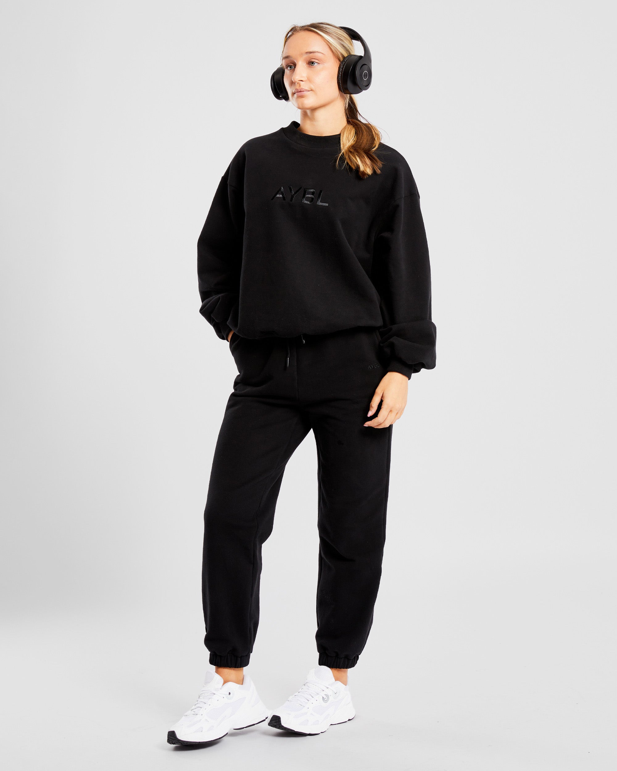 Everyday Relaxed Joggers - Noir