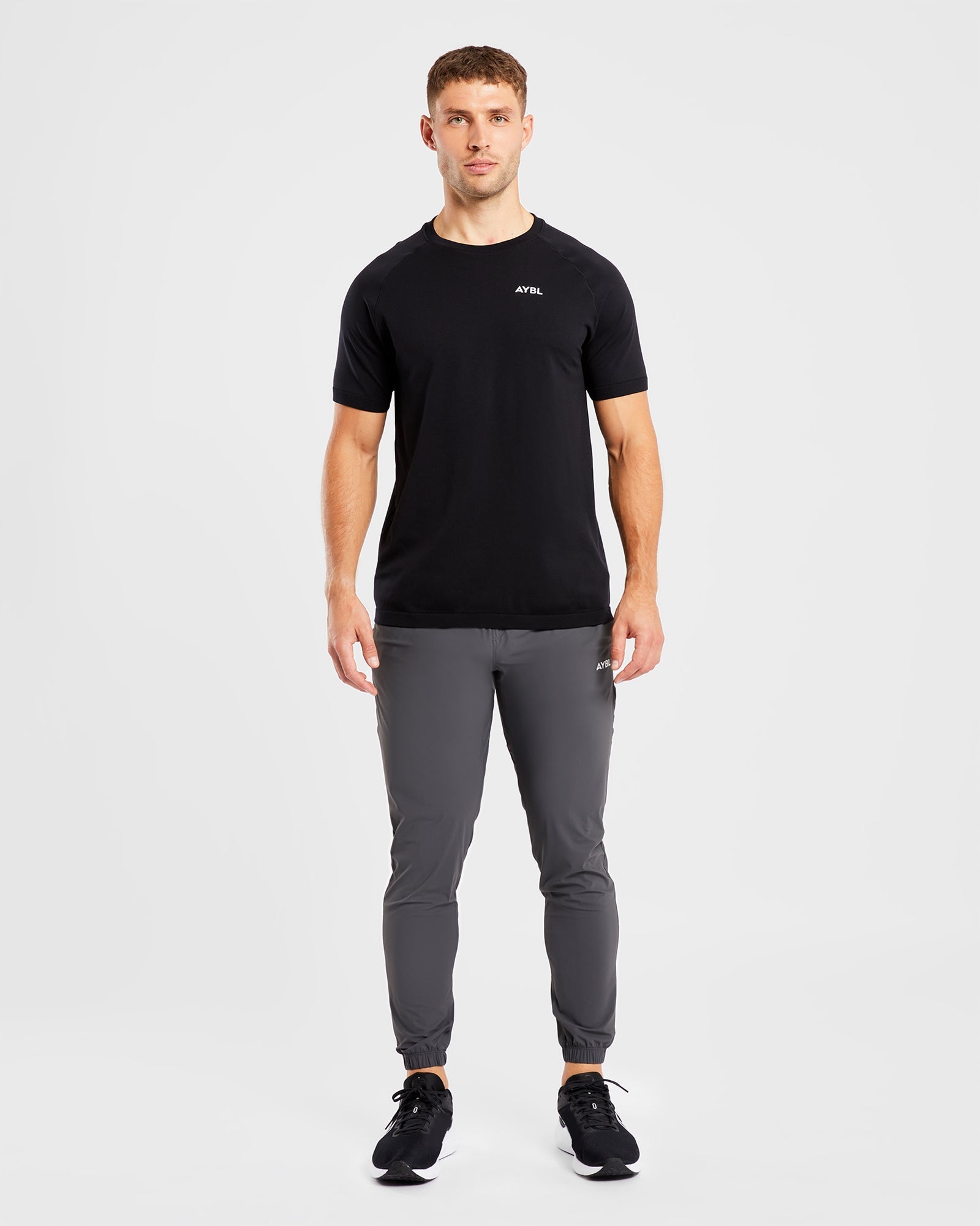 Ascend Seamless T Shirt - Noir