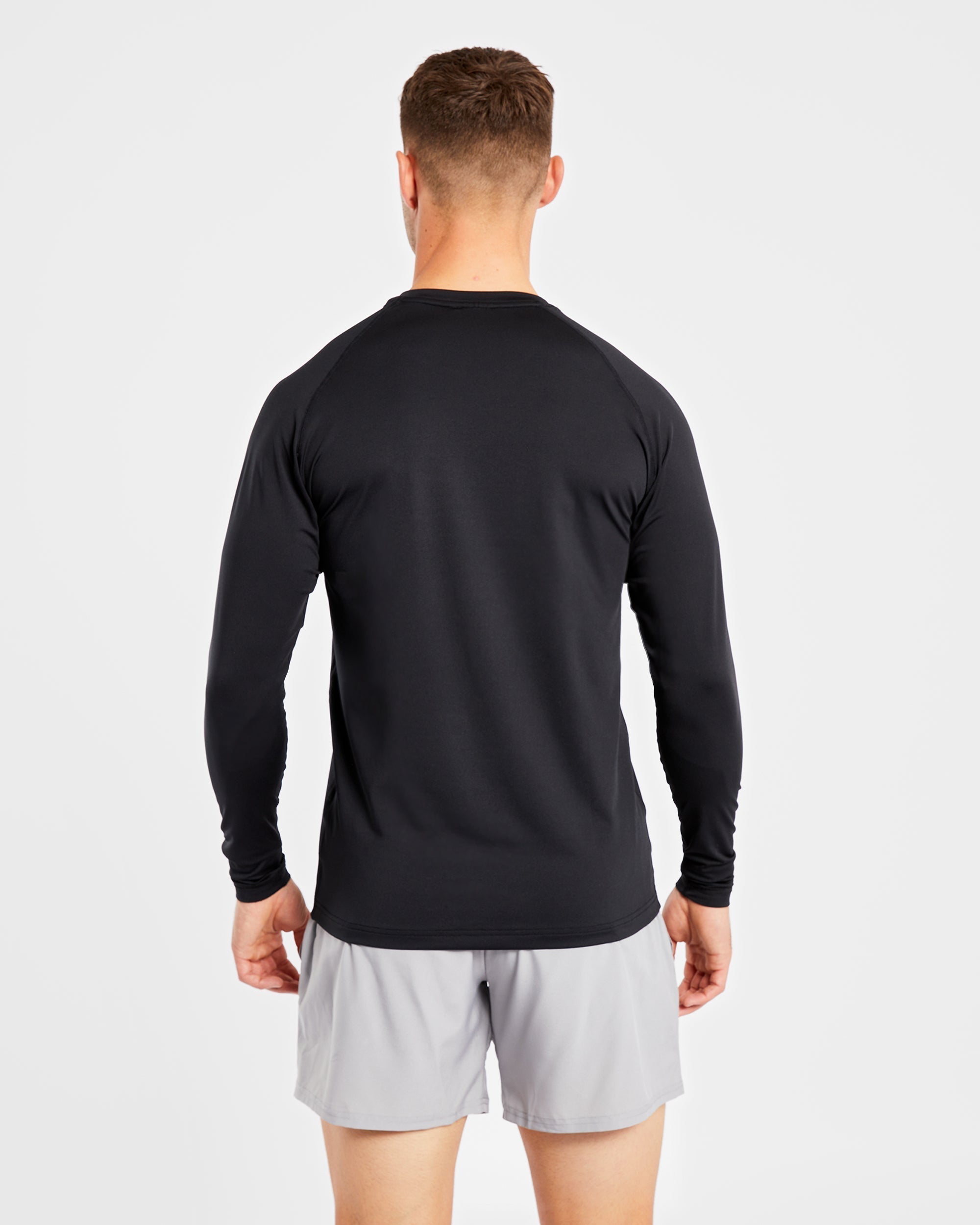 Essential Long Sleeve T Shirt - Noir