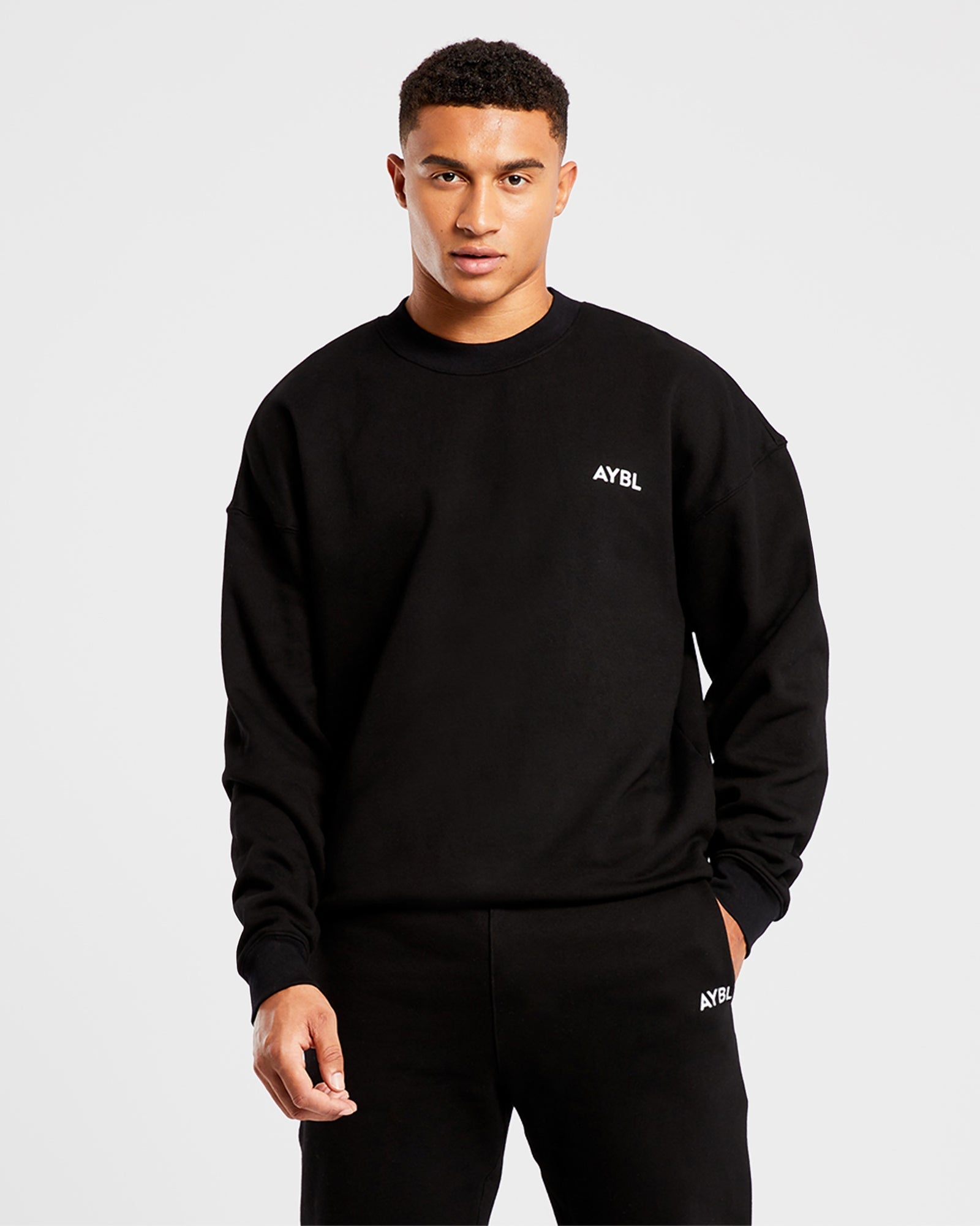 Essential Oversized Sweater - Noir