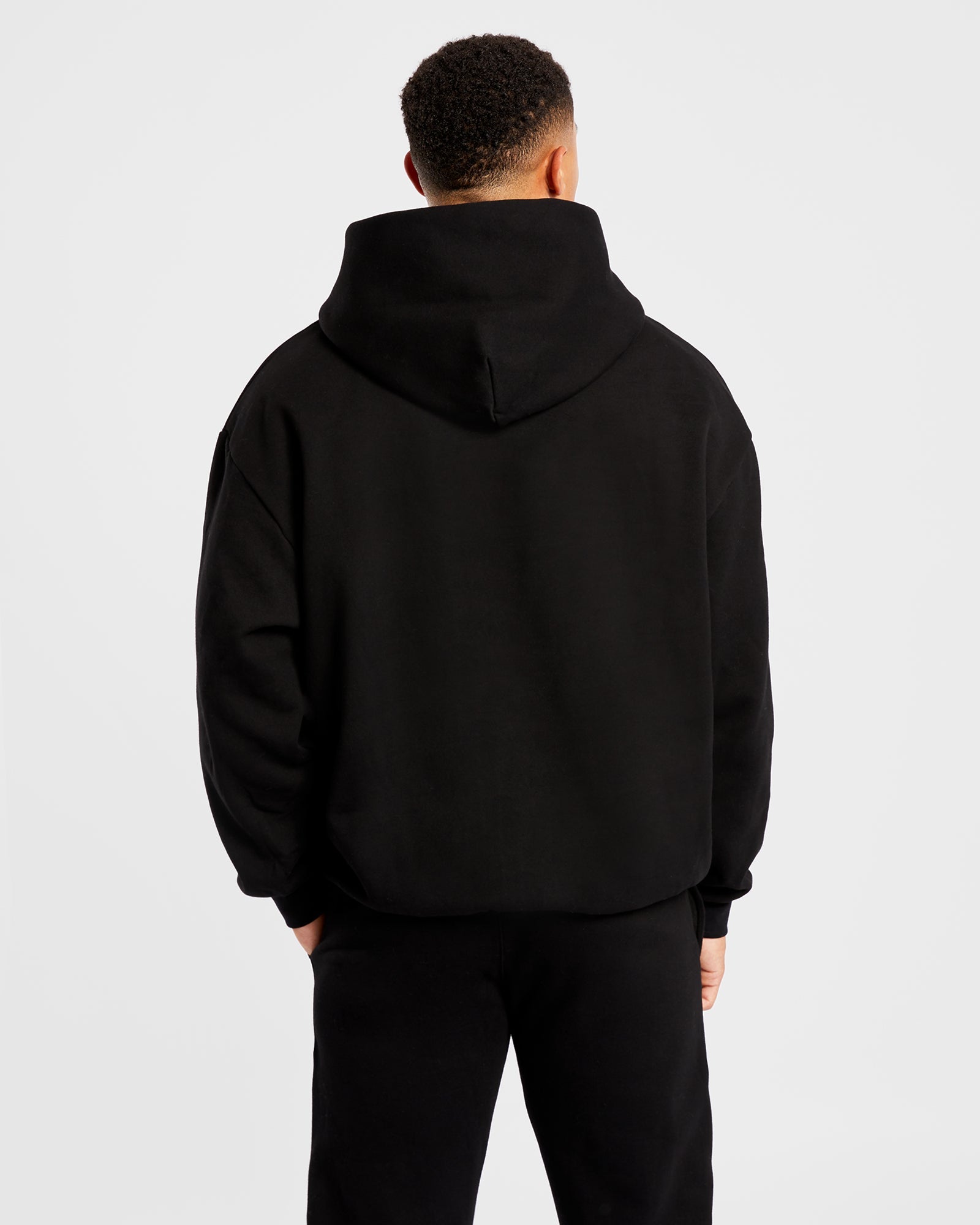 Essential Oversized Hoodie - Noir